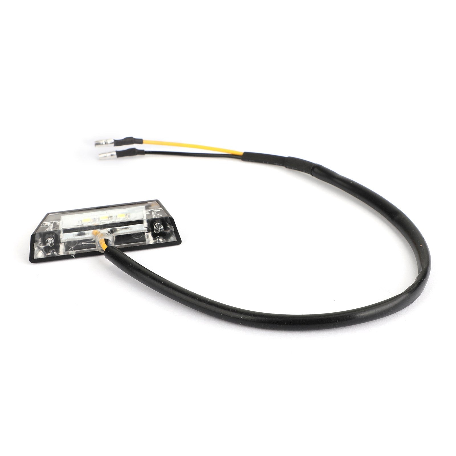 Lampada per motocicletta a 3 LED per targa freno, mini luce posteriore