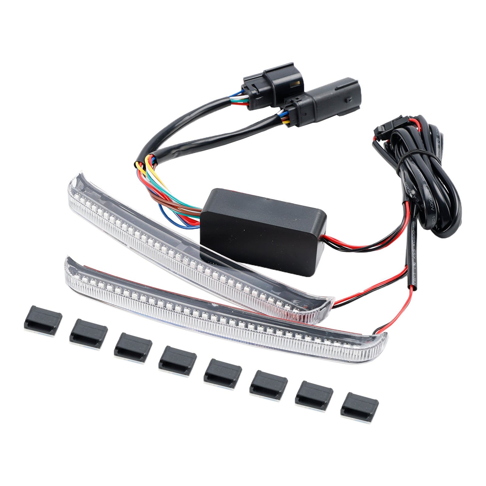 14-22 väg glid flhr Cvo sadelväska ledande flödande blinkersljus