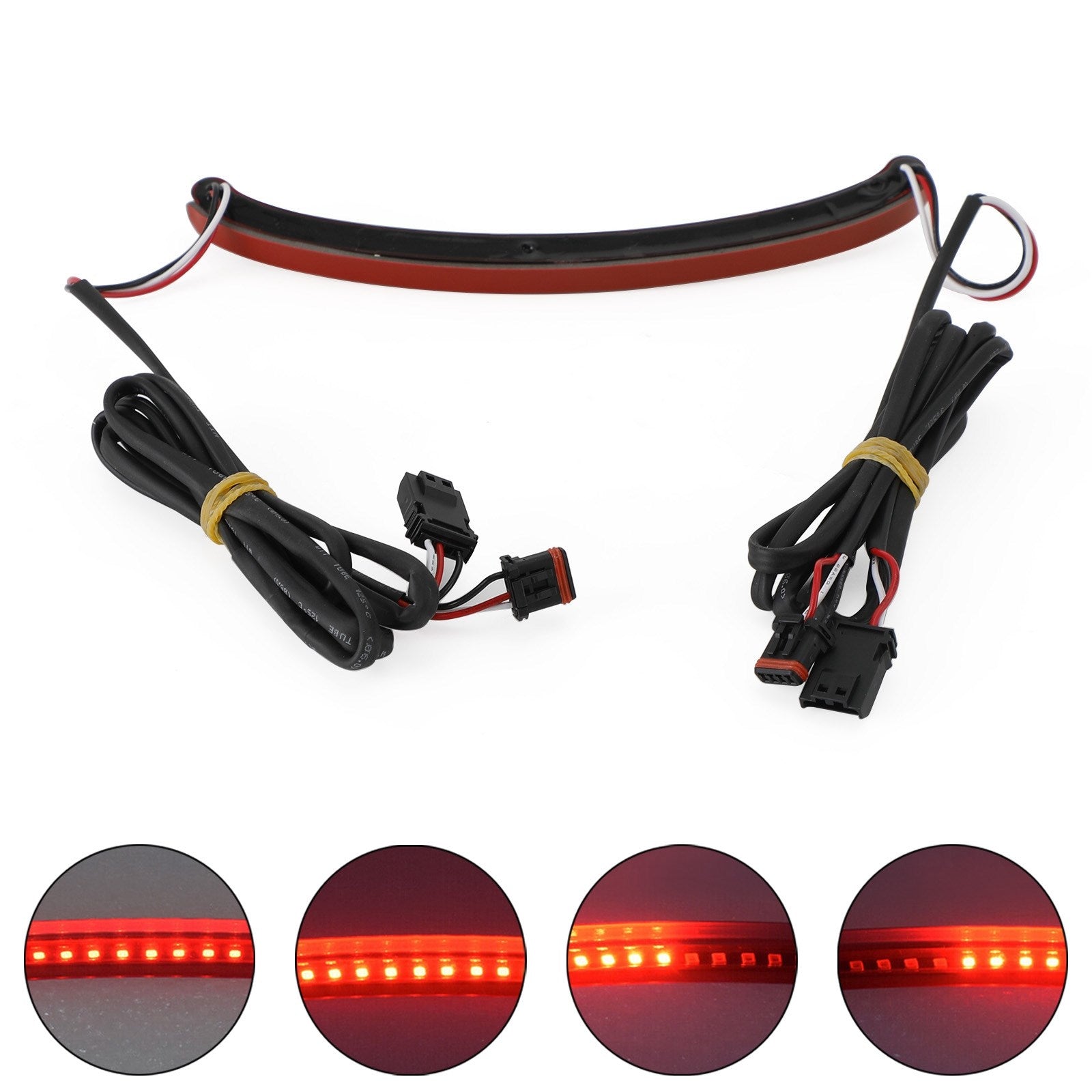 Softail 2018-2022 Bakre fender Bakljus Running Turn Signal Brake Lamp Generic