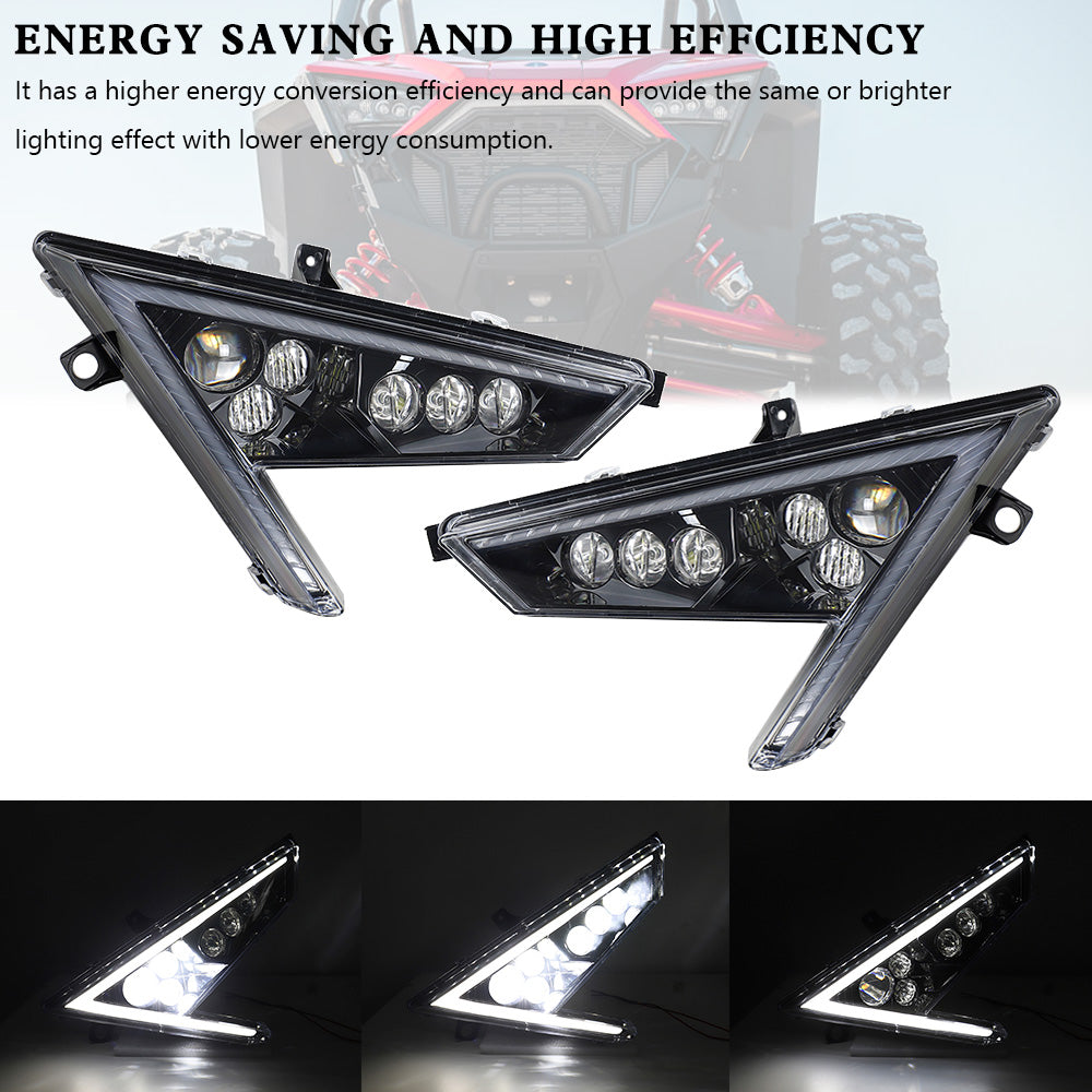 20-21 Front Signature Lights Polaris Rzr Pro XP 2414538 2414539