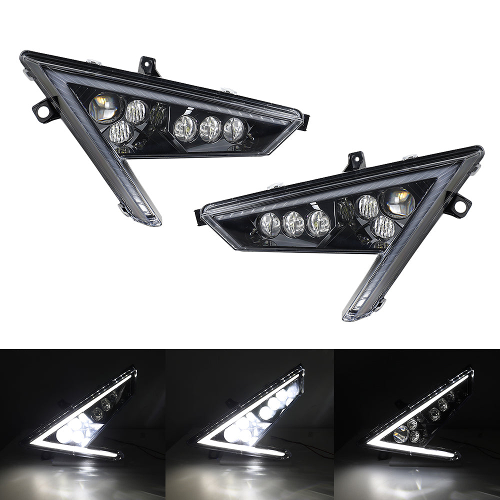 20-21 Front Signature Lights Polaris Rzr Pro XP 2414538 2414539