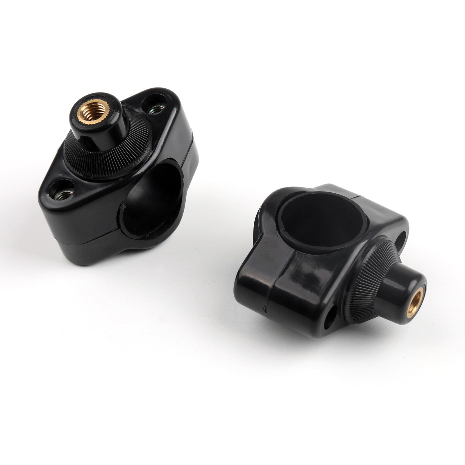 Matériel de montage rapide pour pare-brise 1"25 mm&1 1/8" Ensemble de colliers de serrage pour guidon de 28 mm