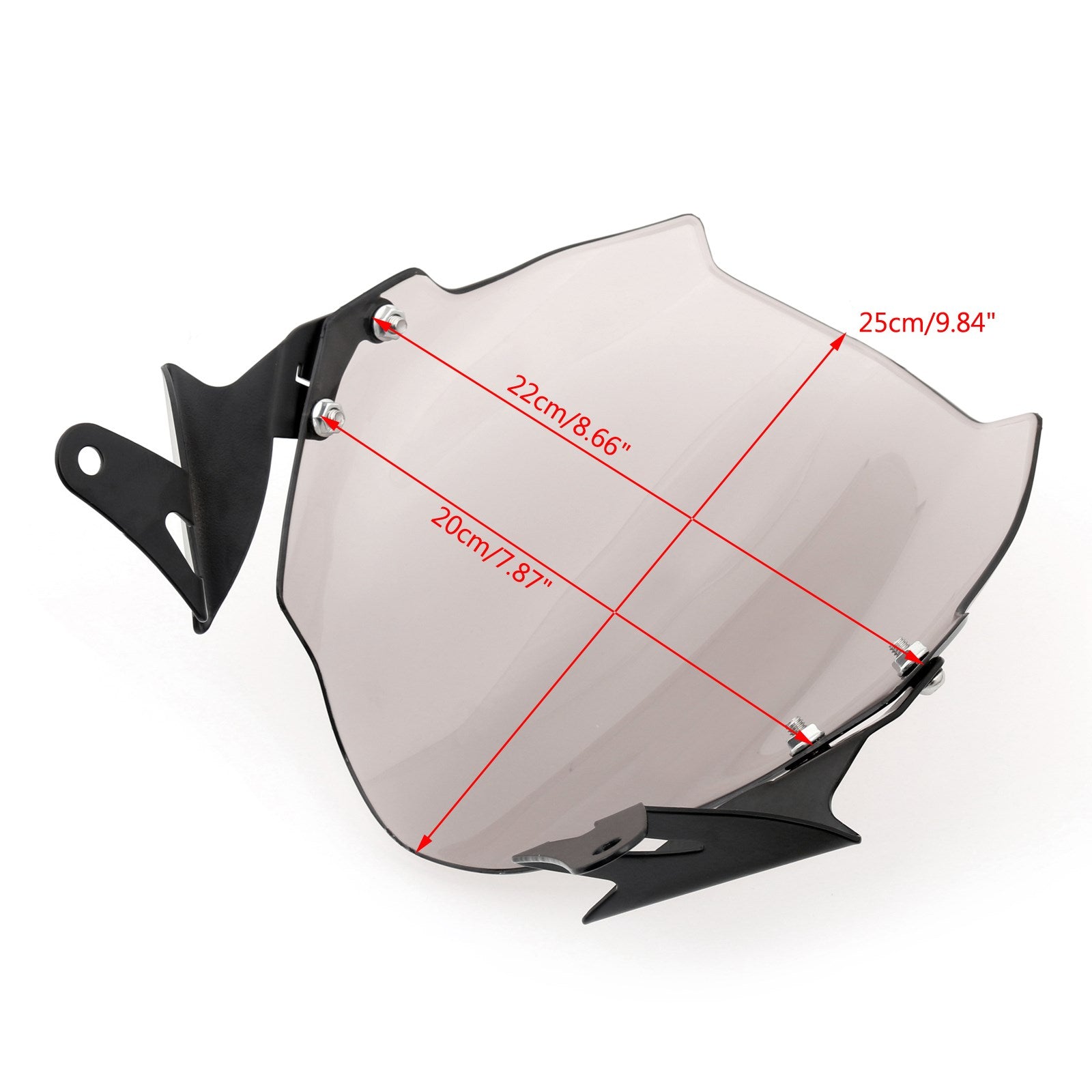 All Years Ducati Monster 659/696/795/796 Smoke Fly Wind Screen Windshield