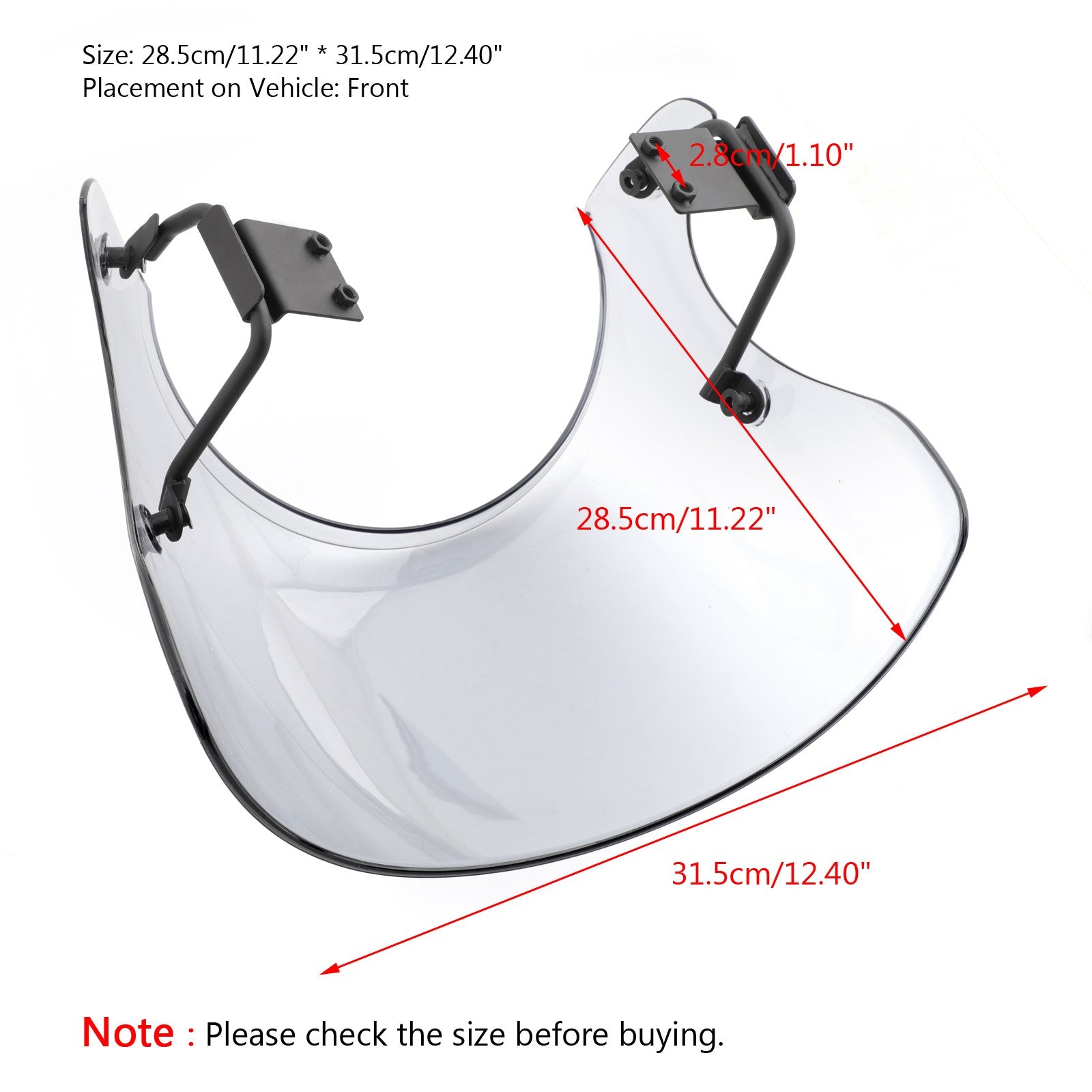 Kawasaki Z900RS 2018 ABS Windscreen Windshield Cafe Racer Wind Protector