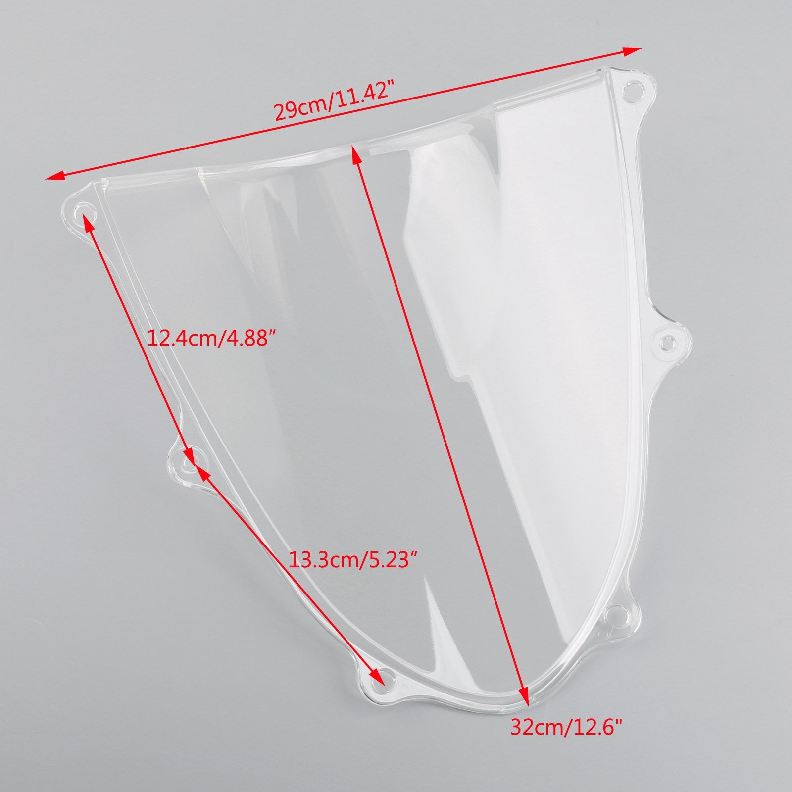 17-22 Suzuki GSXR 1000 GSXR1000 K17 Parabrisas Parabrisas Transparente