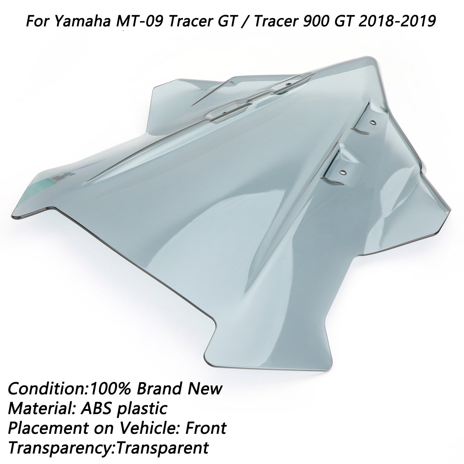Yamaha MT-09 Tracer GT 18-20 Tracer 9/GT 21-23 Forrude Vindskærm