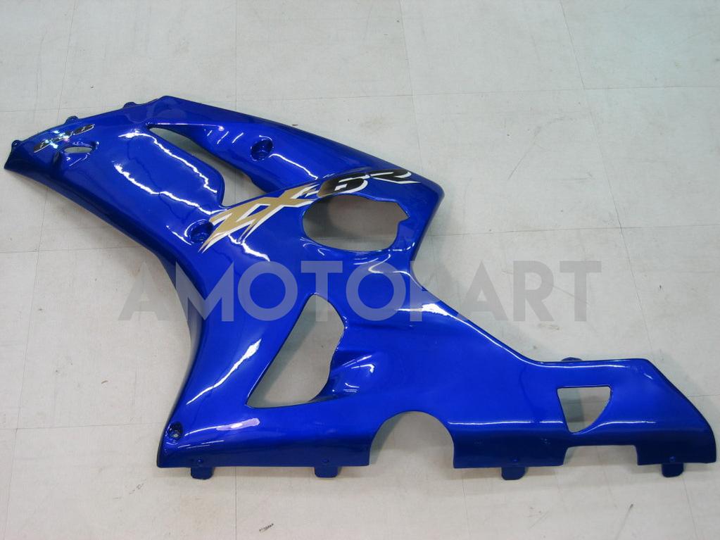 Amotopart 2003-2004 Kawasaki ZX6R Verkleidung G-Blue Kit