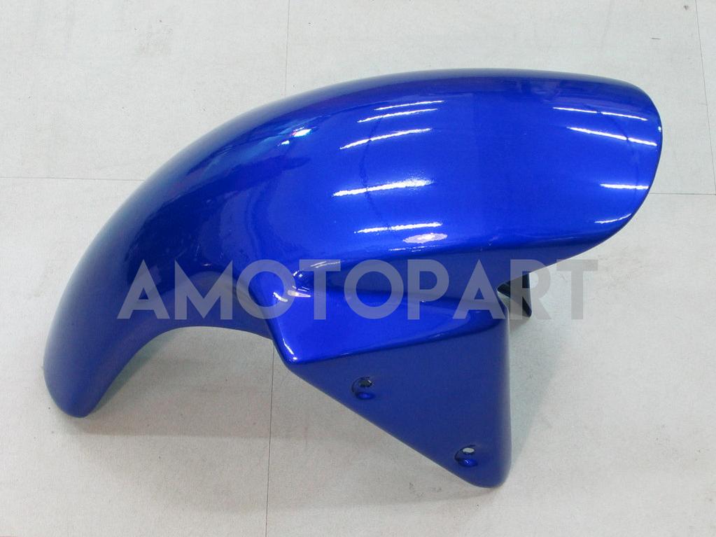 Amotopart 2003-2004 Kawasaki ZX6R Verkleidung G-Blue Kit