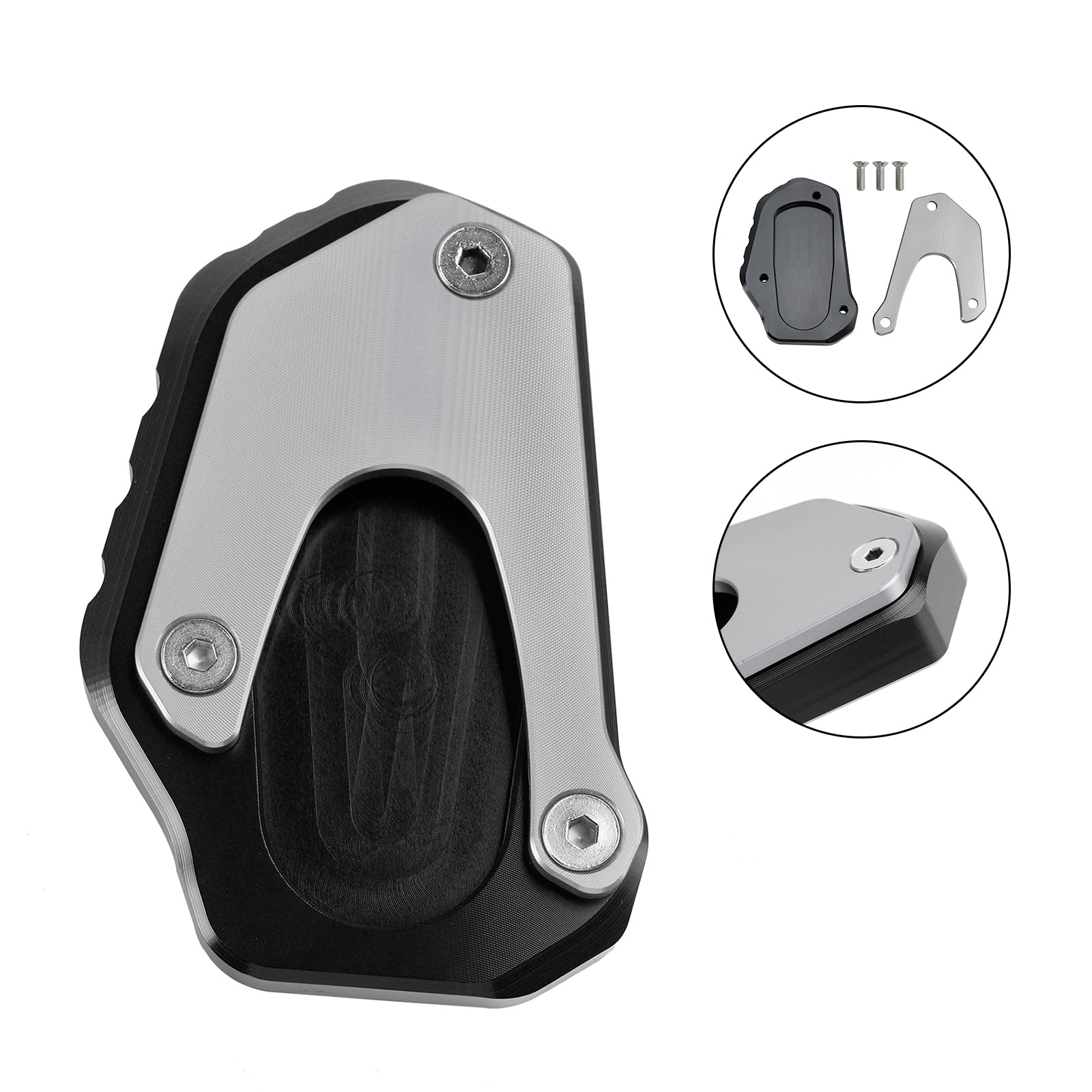 20-23 Suzuki V-Strom DL1050xt Kickstand-Vergrößerungsplattenpad