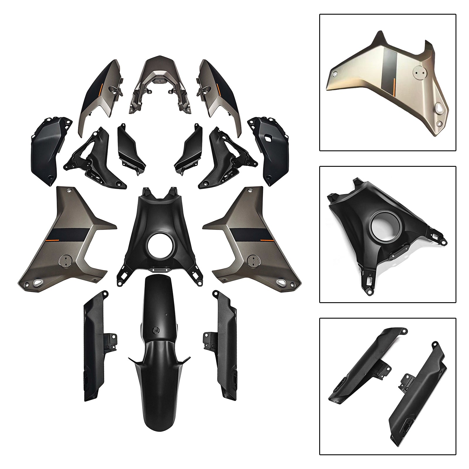 Amotopart 2025-2026 Yamaha Tenere 700 T700S Fairing Kit Collection