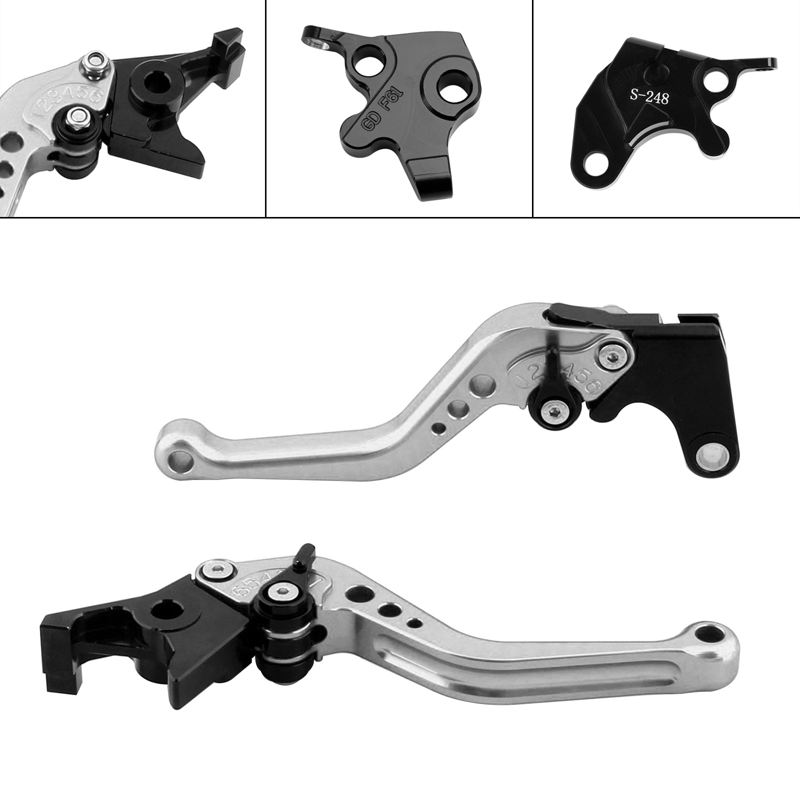 YAMAHA YZF R125 2008-2011 NEW Short Clutch Brake Lever