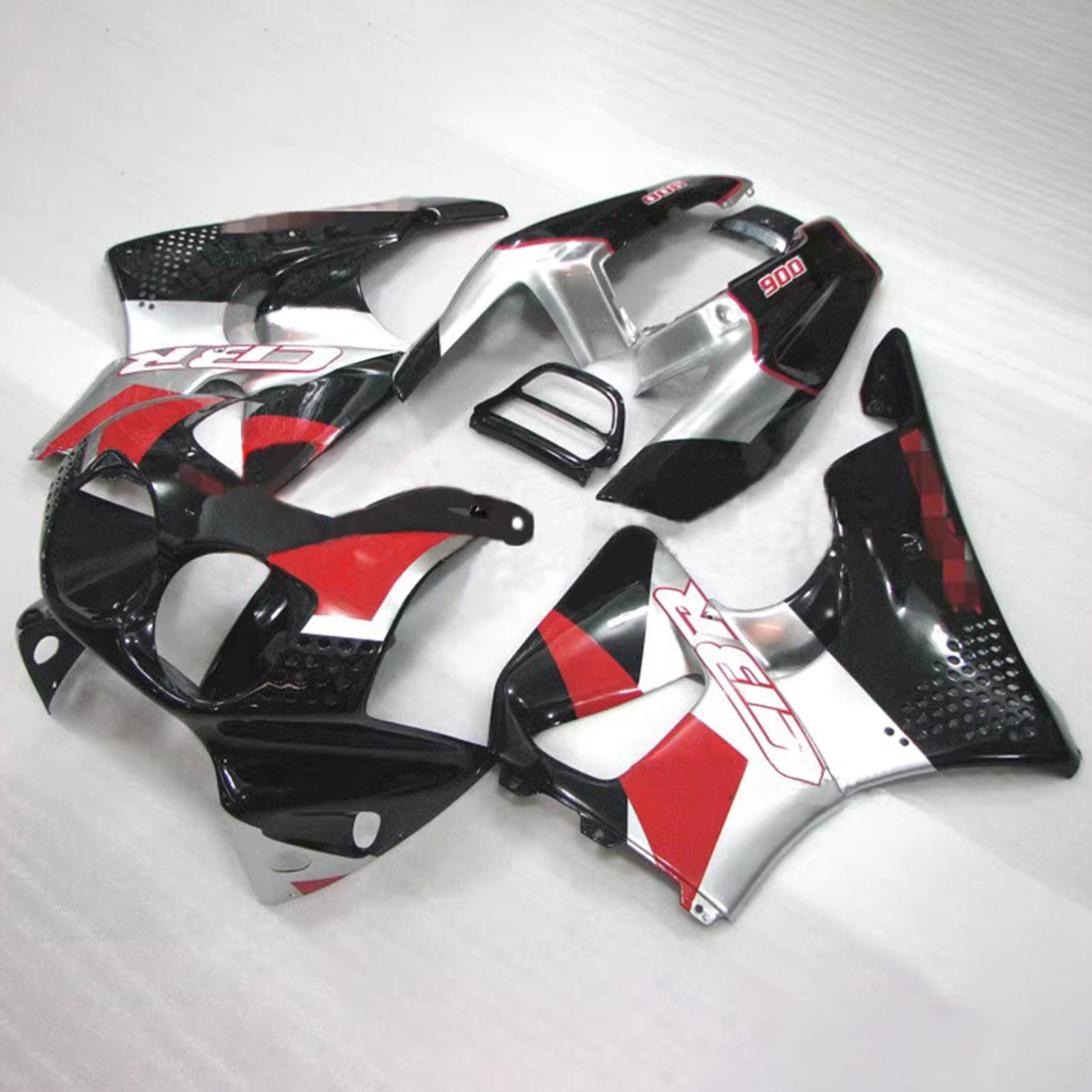 Amotopart 1992–1993 Honda CBR900RR 893 Schwarz Rot Weiß Verkleidungsset