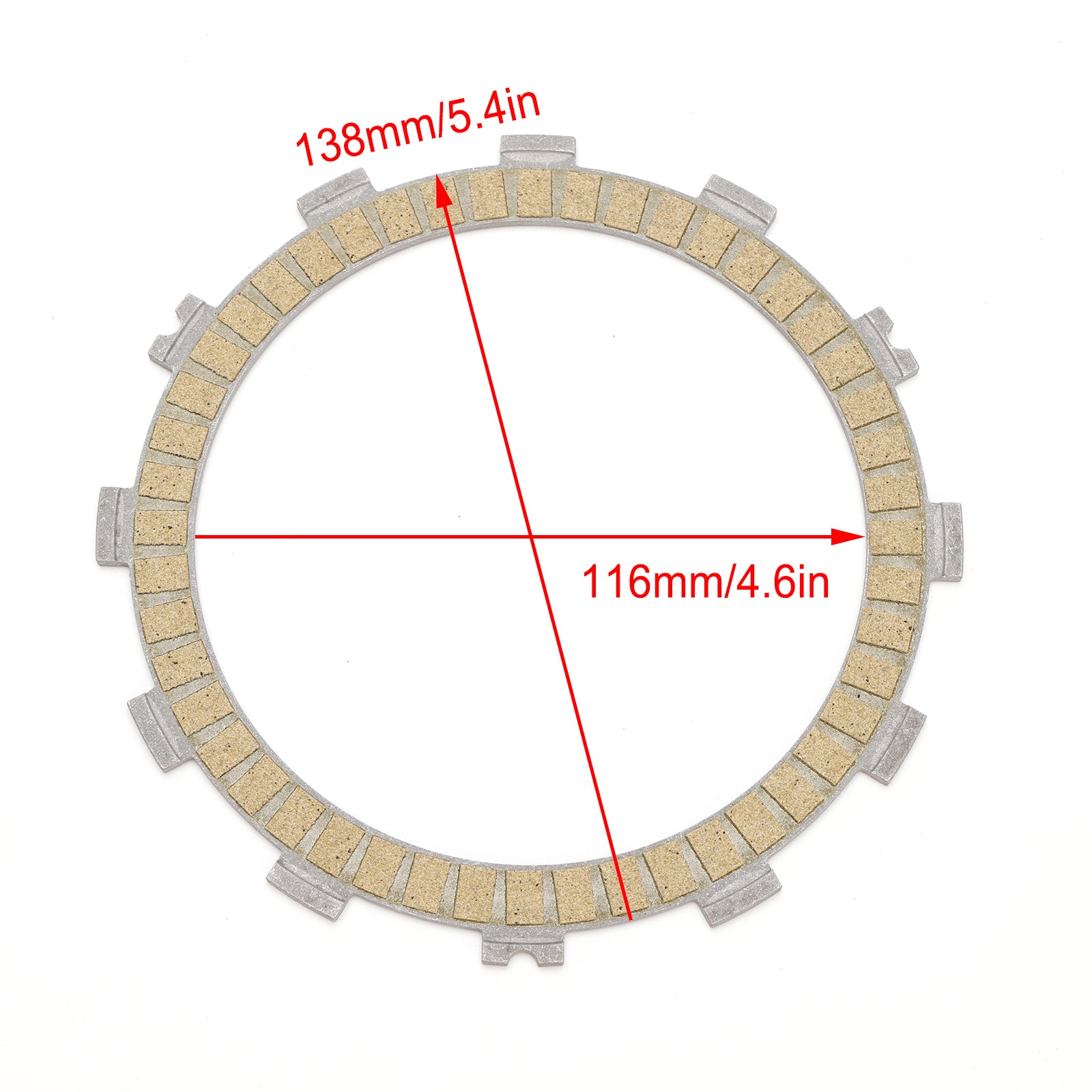 15-24 Kawasaki ZX1000 Ninja H2R Kit de placa de fricção de embreagem 21441-24F50 21442-31J00