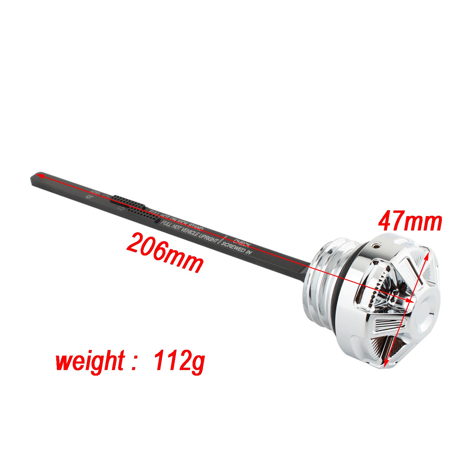 17-21 Road Electra Street Glide Road King Oil Dipstick Tank Tap Plug