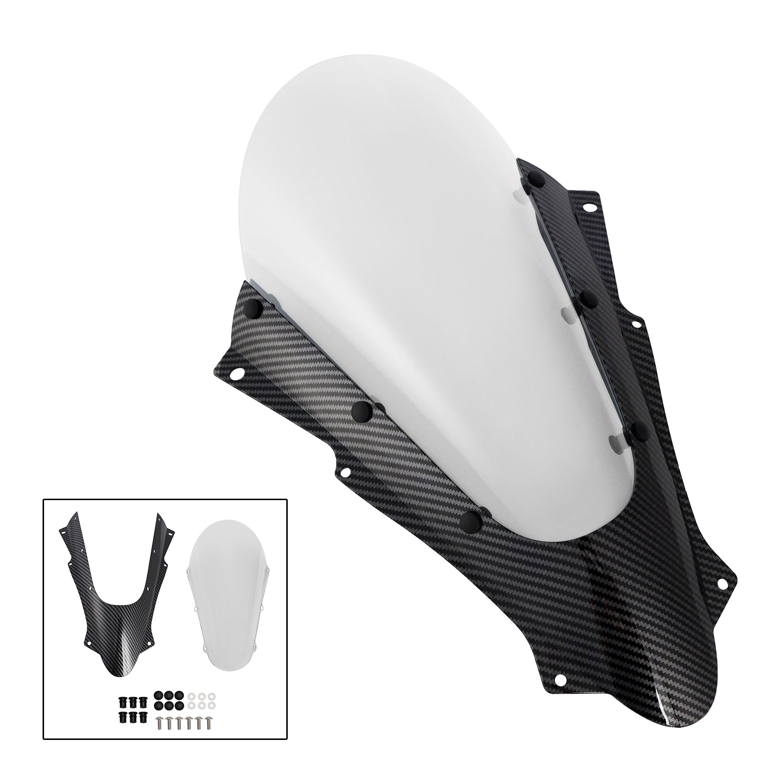 2023 Kawasaki ZX-4R ZX-4RR vindrutan vindruta