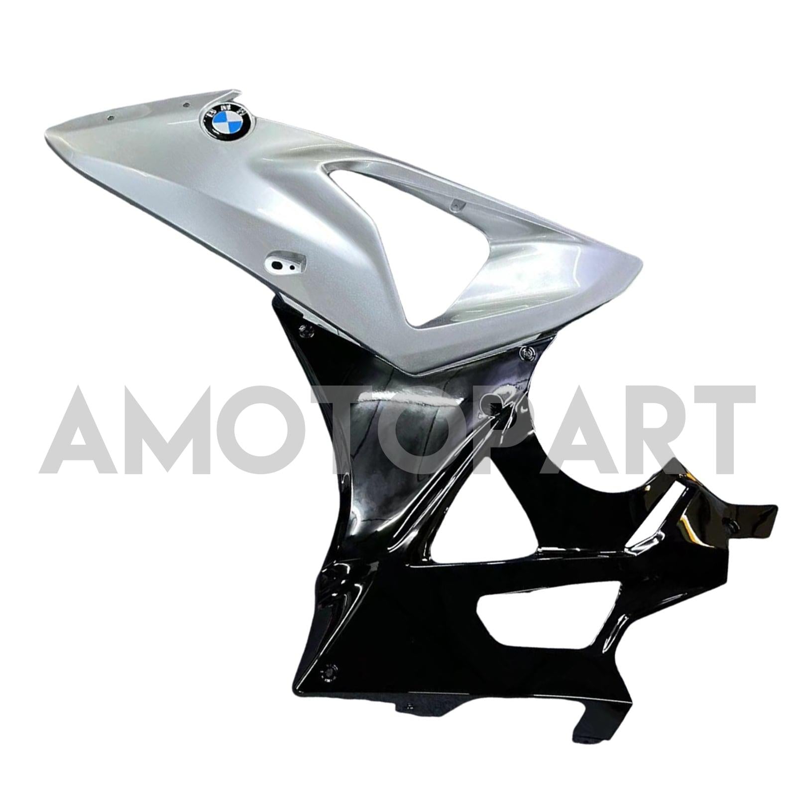 Amotopart 2009-2014 BMW S1000RR Sliver Black Fairing Kit