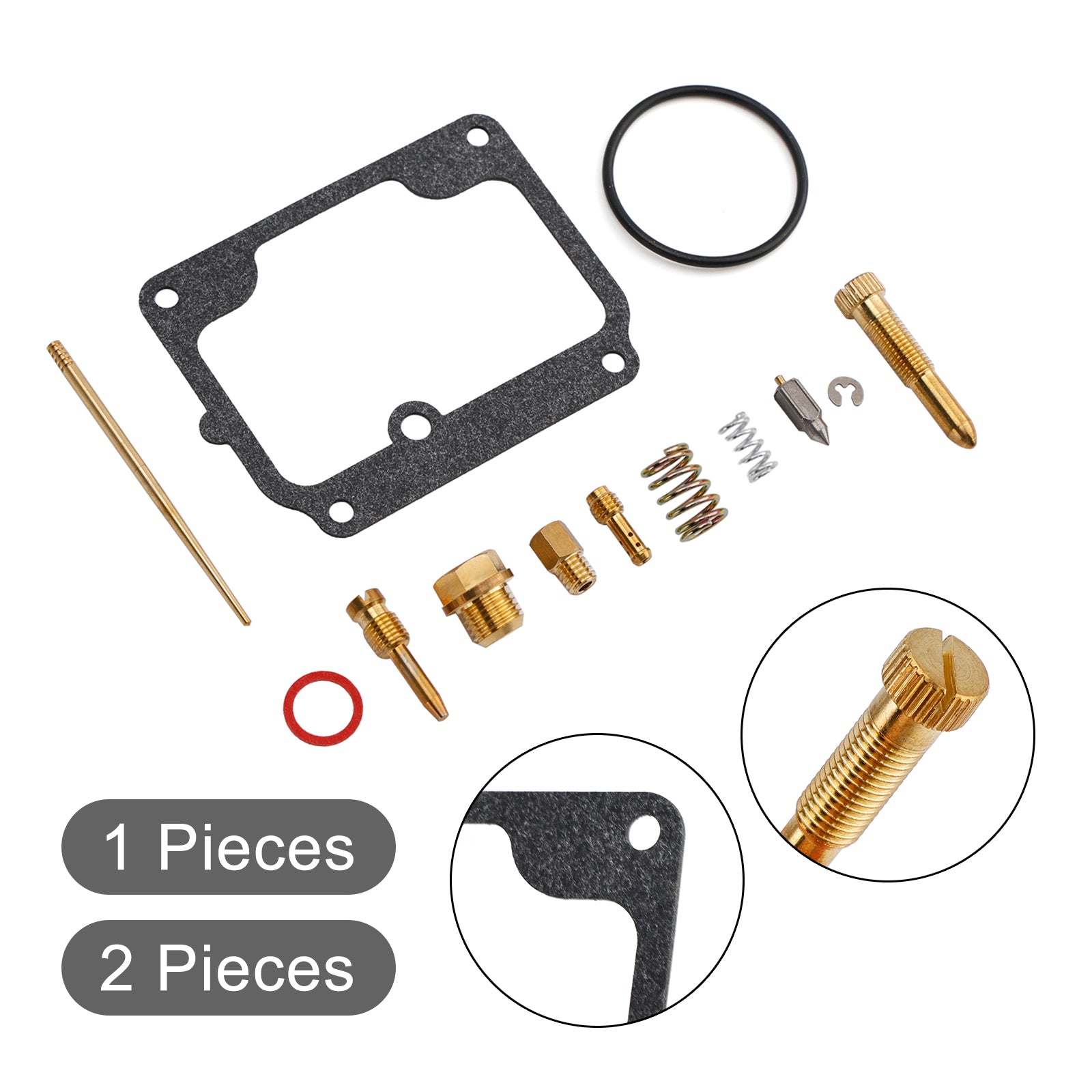 Yamaha RD250A RD250B Carburetor Rebuild Repair Kit fit