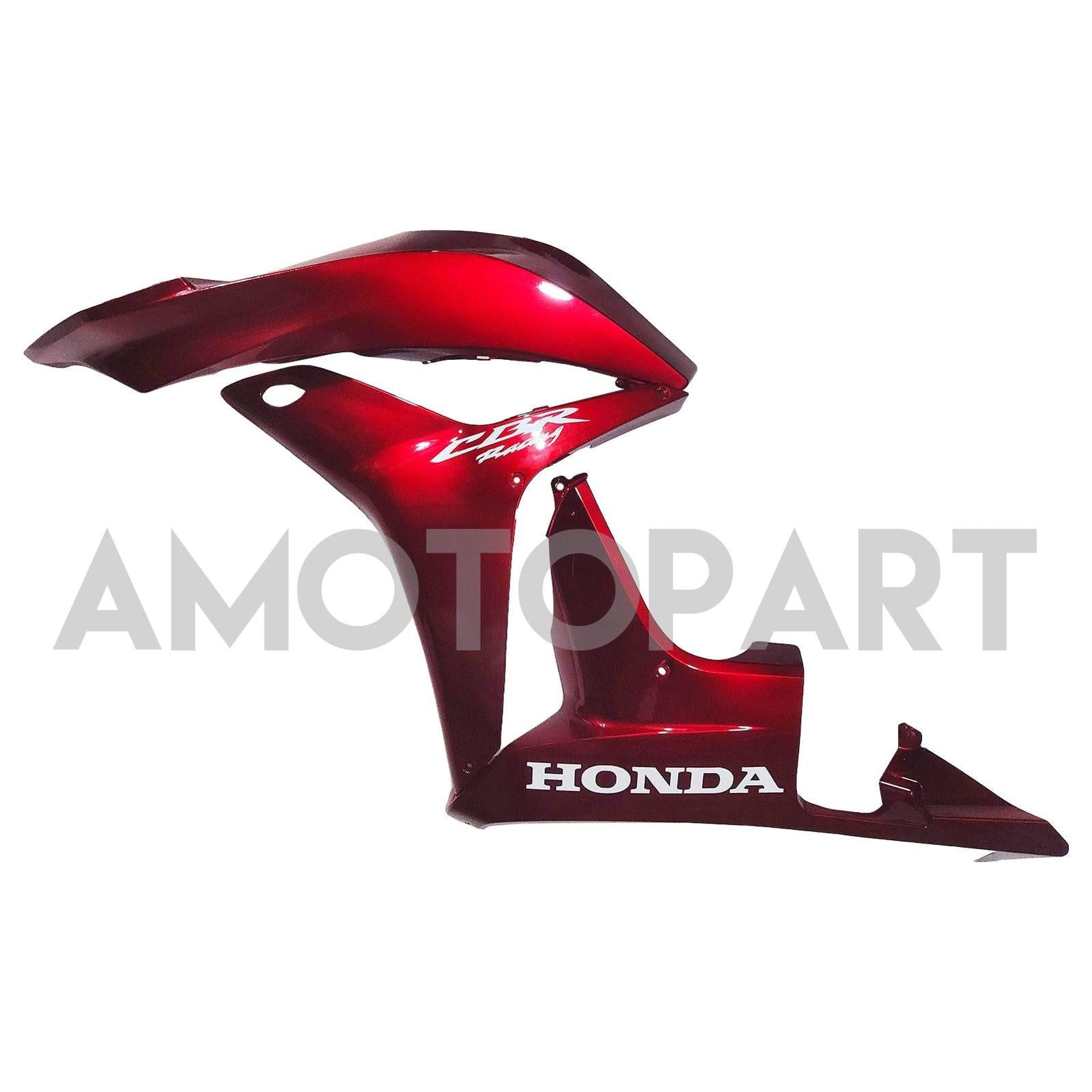 Amotopart 2007-2008 Honda CBR600RR Red White Fairing Kit