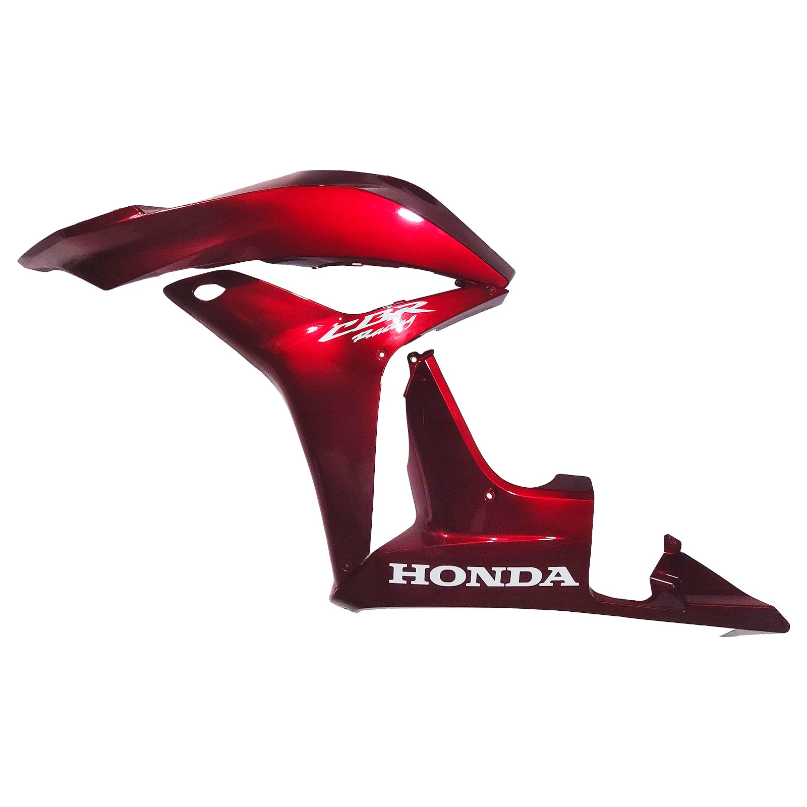 Amotopart 2007-2008 Honda CBR600RR Red White Fairing Kit