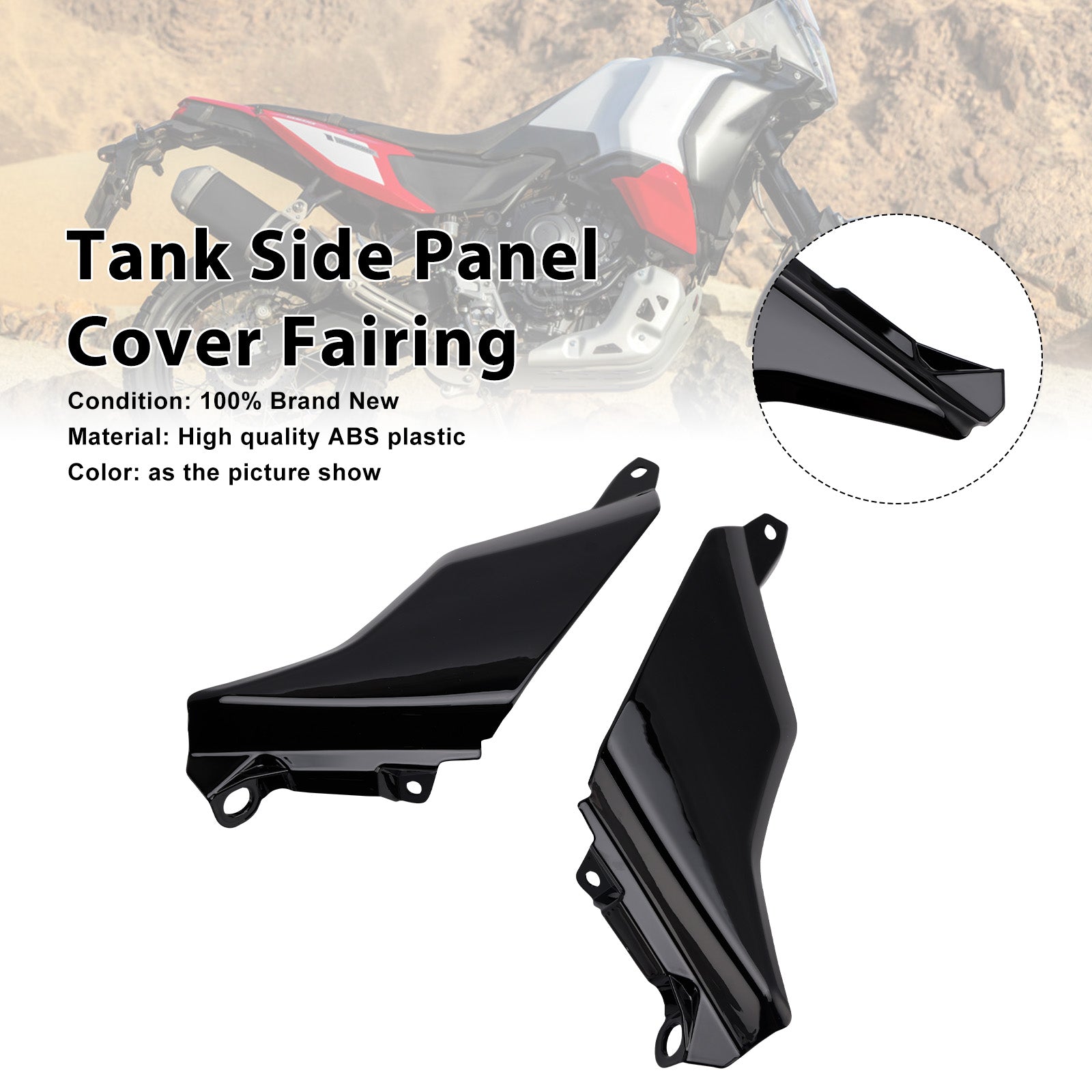 2025-2026 Yamaha Tenere 700 Tankseitenverkleidung Verkleidungsverkleidung