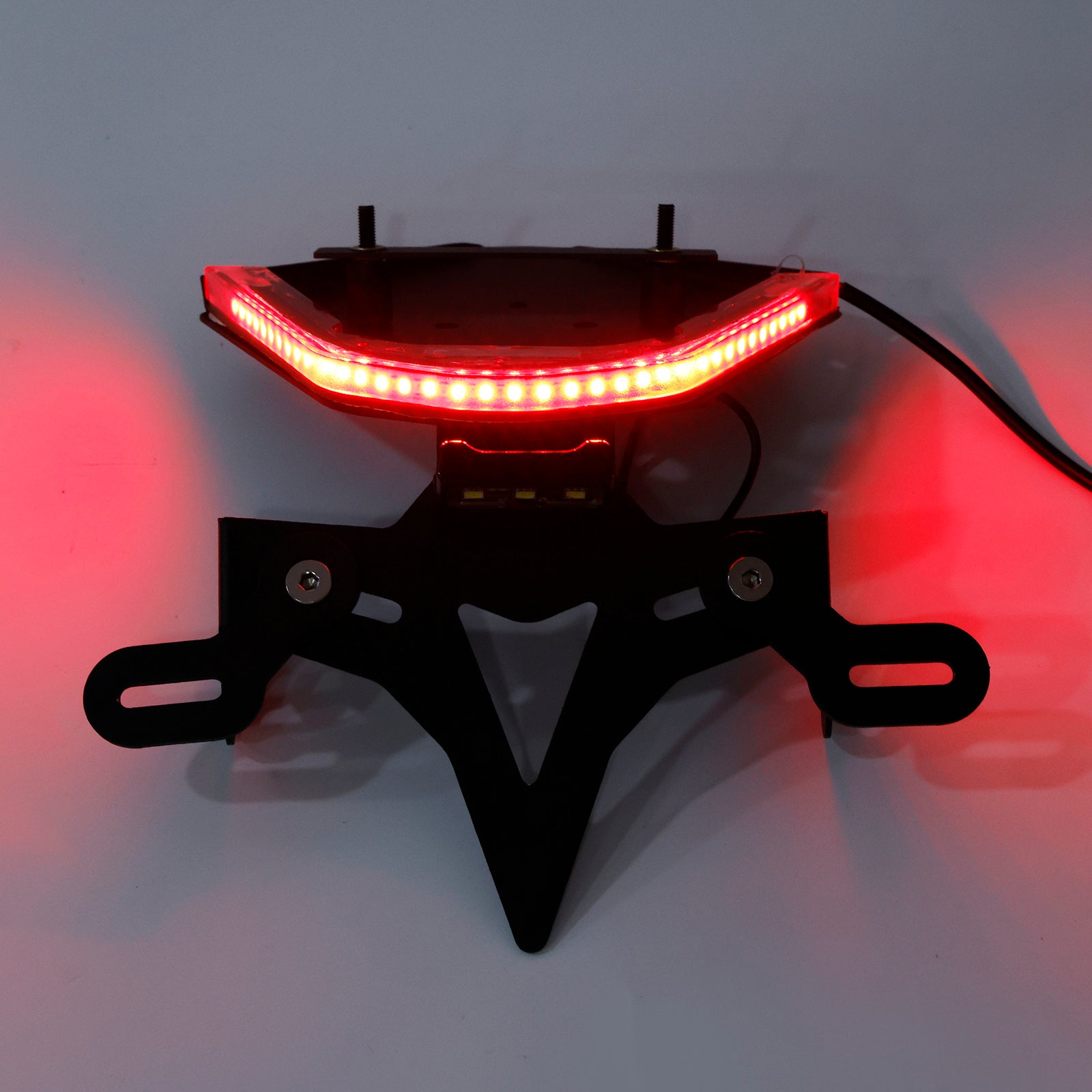 21-24 BMW S1000RR Soporte de marco de soporte de placa de matrícula de aleación de aluminio