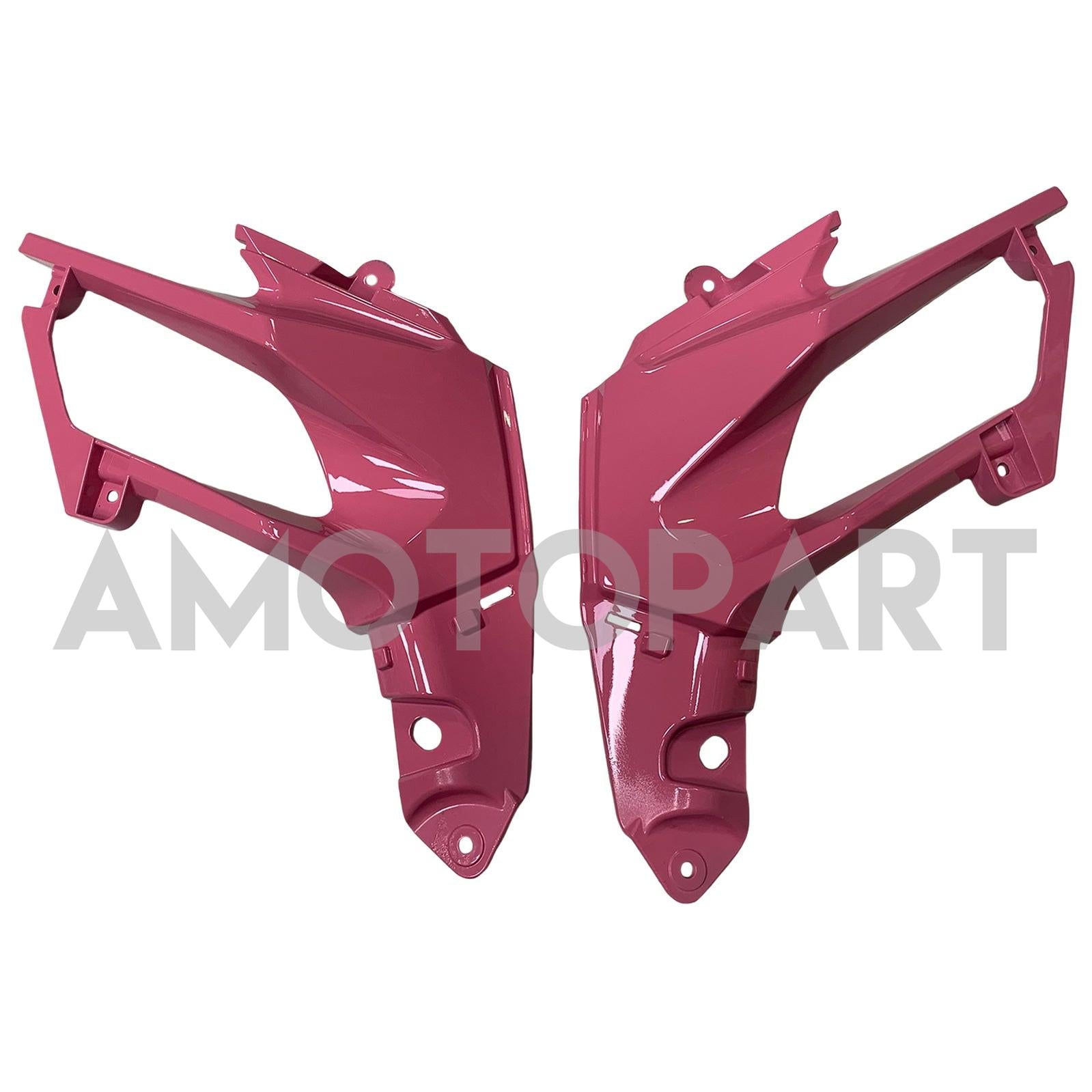 Amotopart 2018-2024 Kawasaki EX400/Ninja400 ピンクブラックフェアリングキット