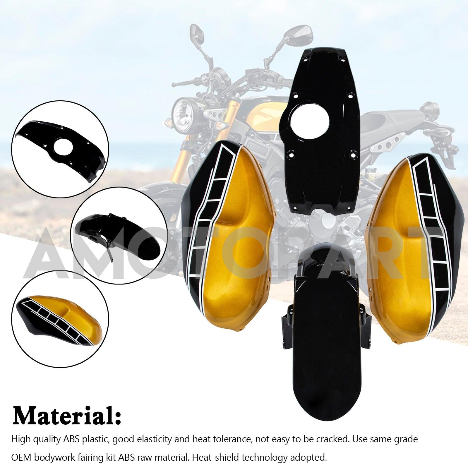 Amotopart 2016-2021 Yamaha XSR900 Fairing Kit