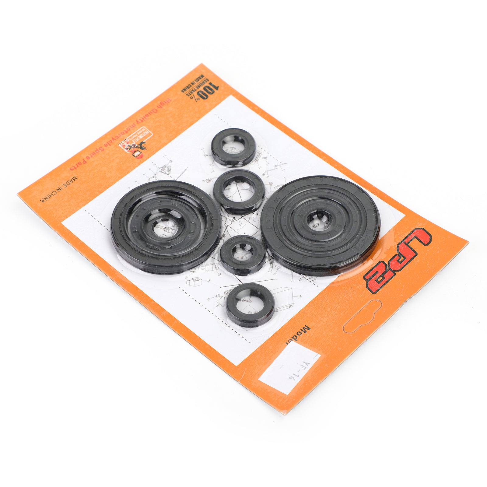 10pcs 04-17 Honda CRF250R CRF250X Complete Engine Oil Seal Crankcase Kit