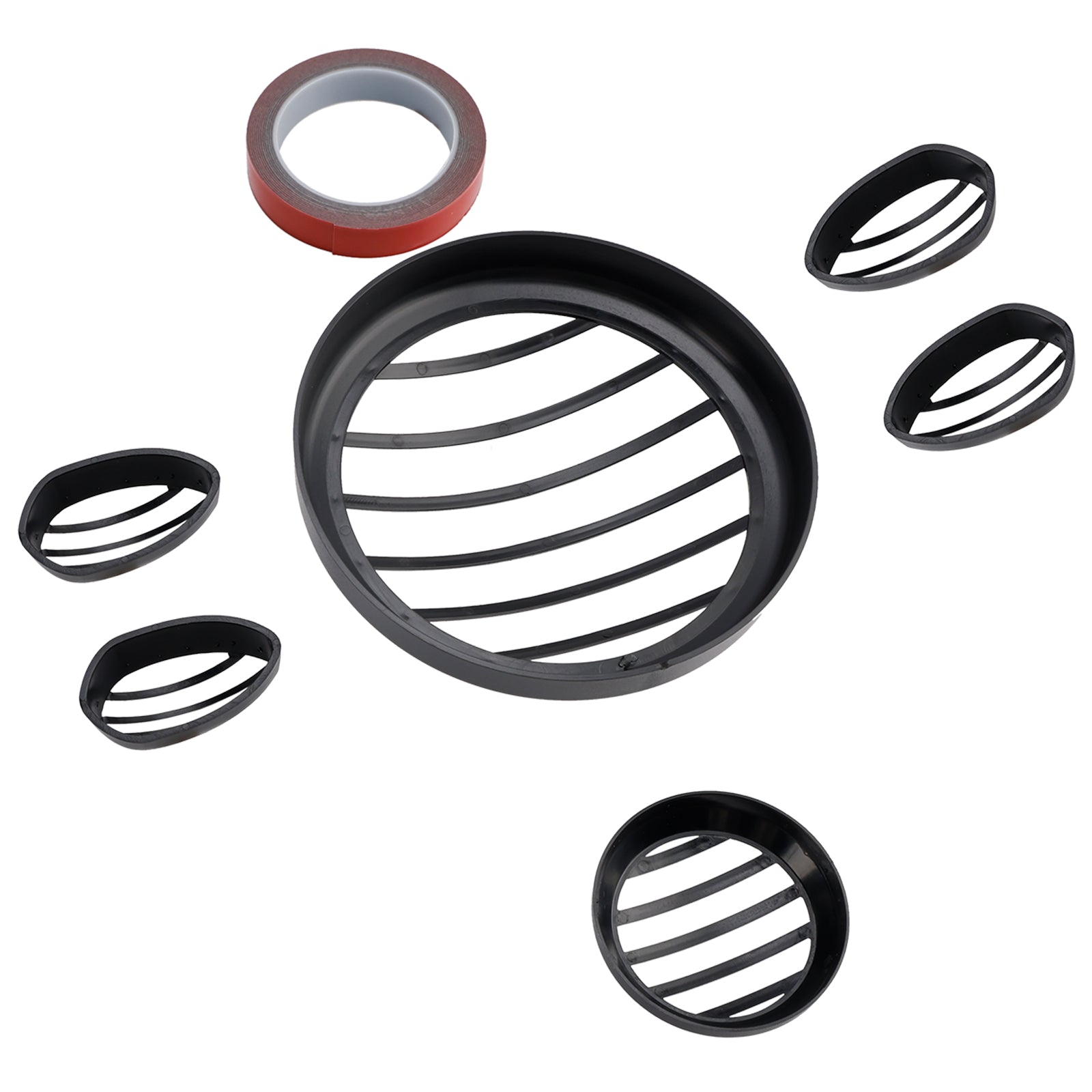 Yamaha PG-1 2023-2024 Headlight de garde de couvercle de couverture de couverture de couverture noir kit