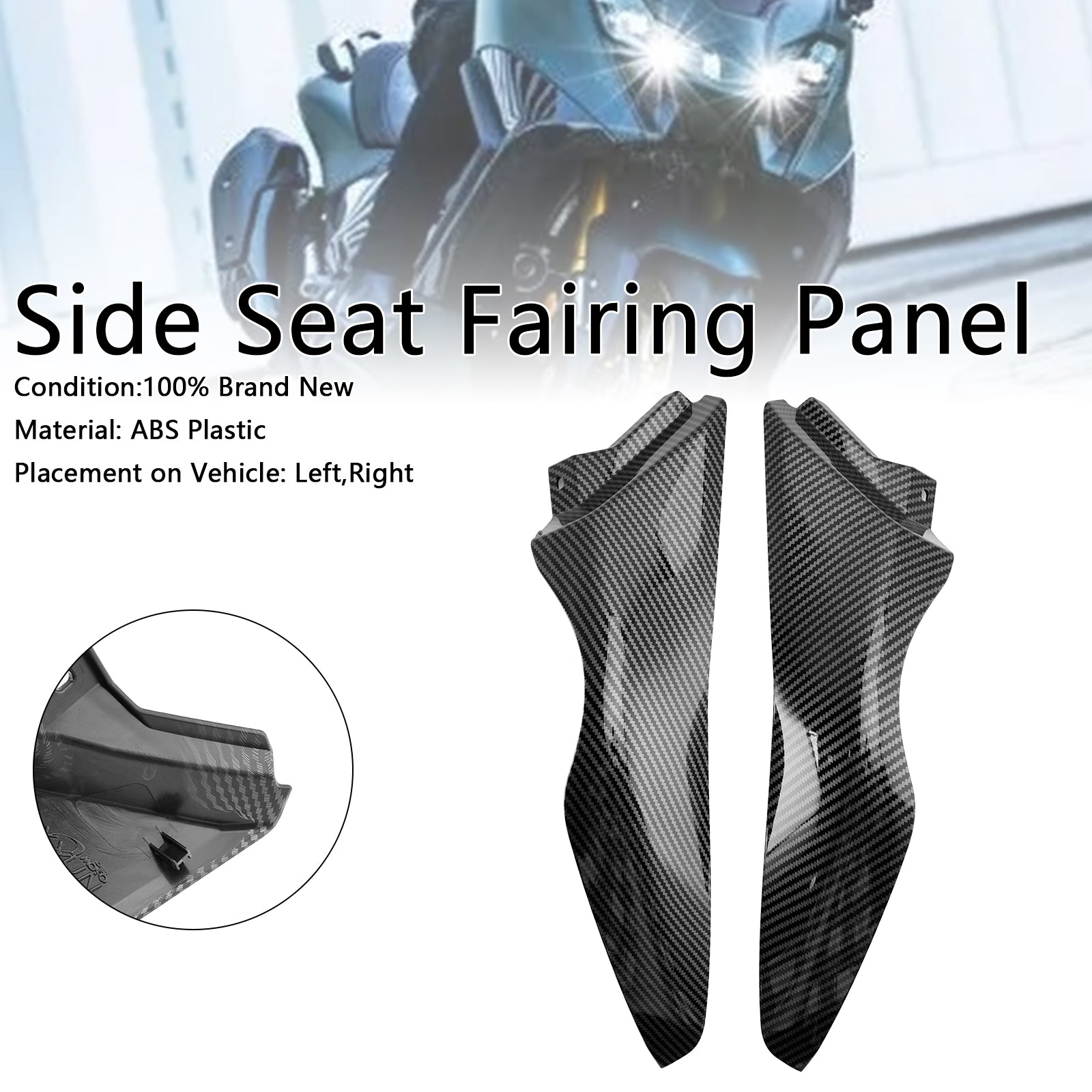 Yamaha T-MAX 560 2022-2023 COUPE DE FAIR LE SIÈGE DE SALLE DE SALLE ARRIÈRE