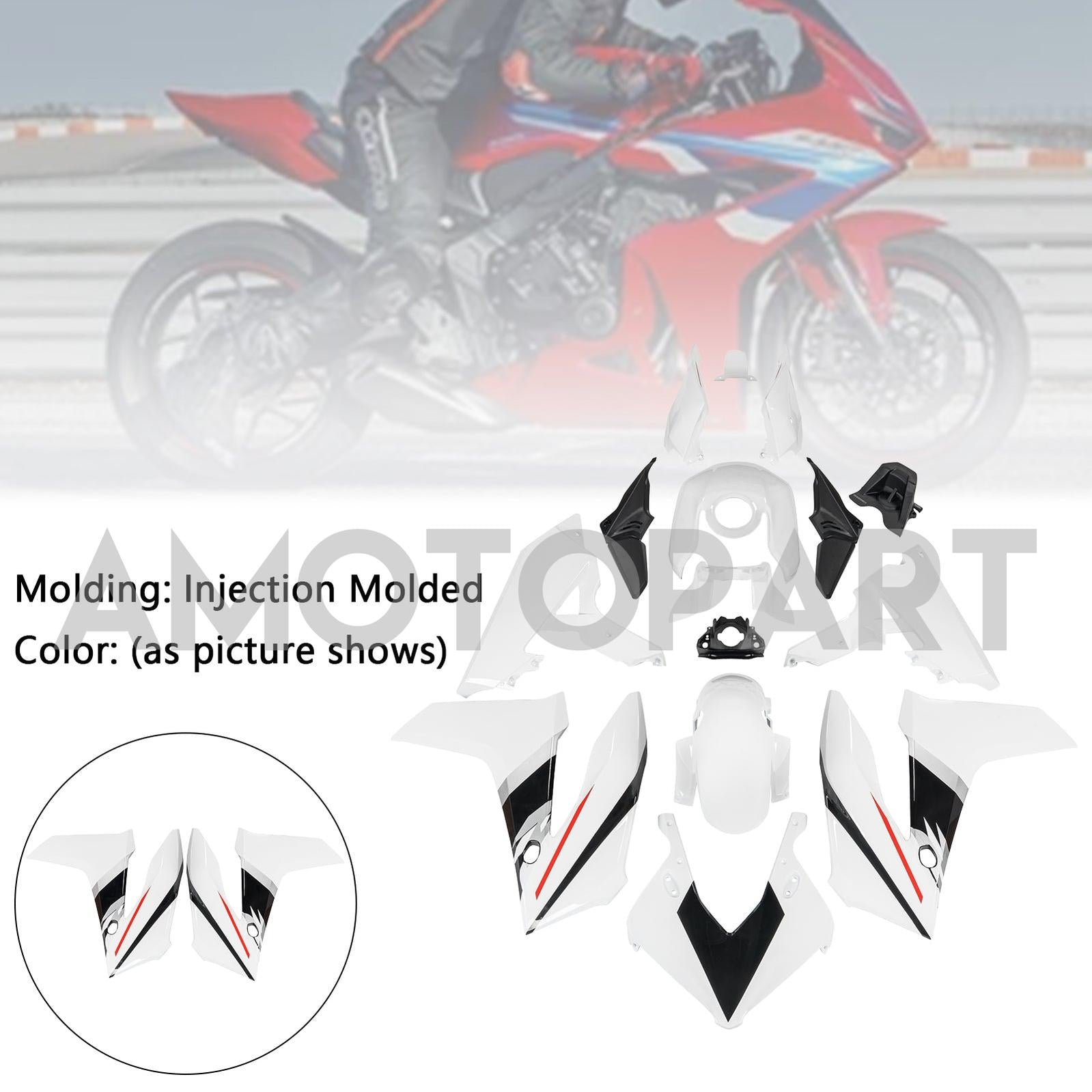 Amotopart 2024-2025 Honda CBR650R Fairing Kit