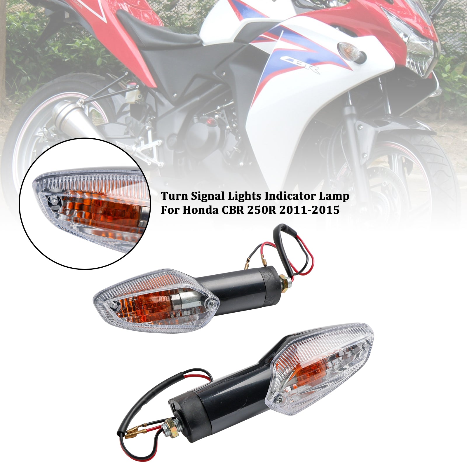 Honda CBR 250R 300R CBF 125 150 CB300 Turn Signal Lights Indicator Lampe