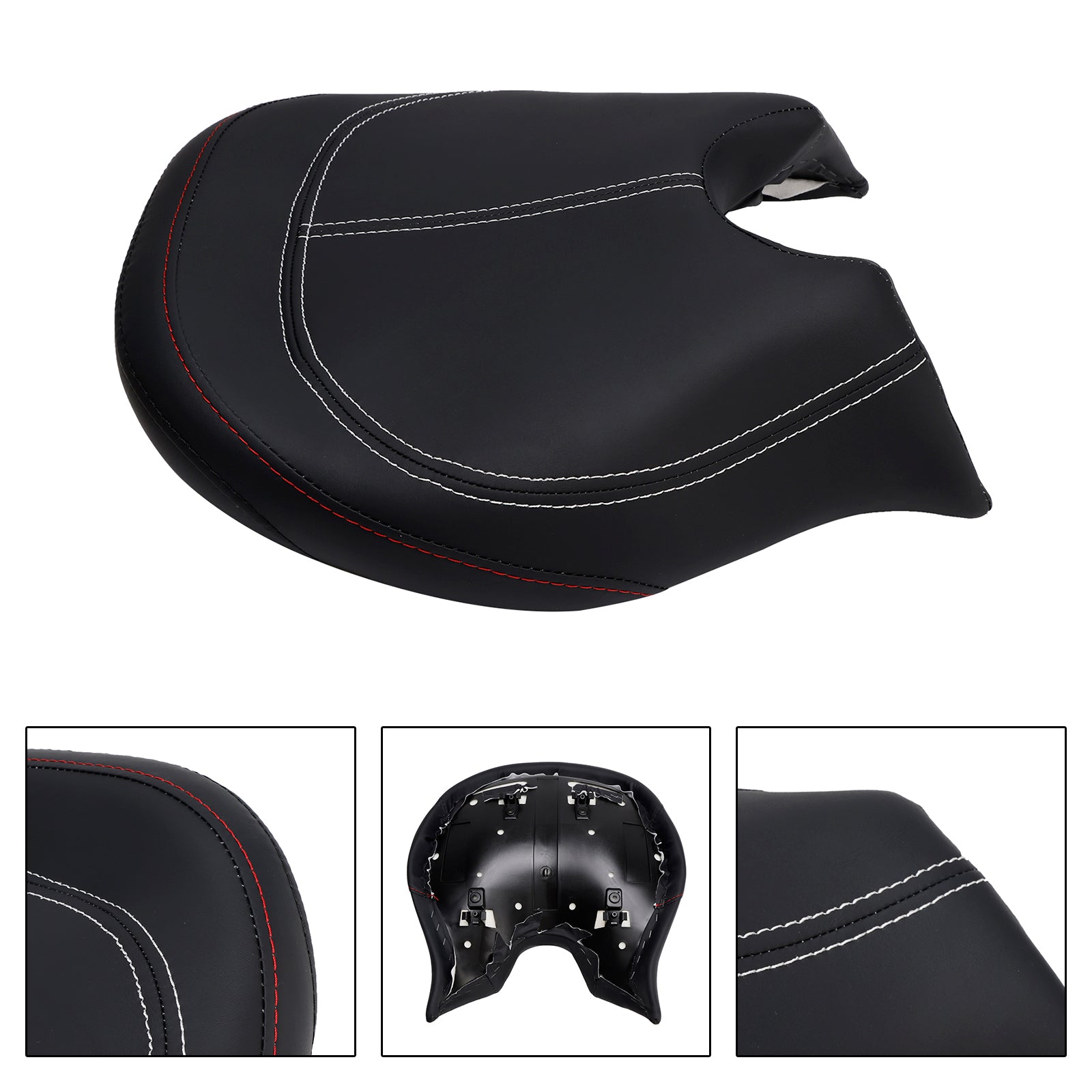 19-23 Can-Am Ryker 600 900 Front Driver Raider Seat Pillion Saddle Black