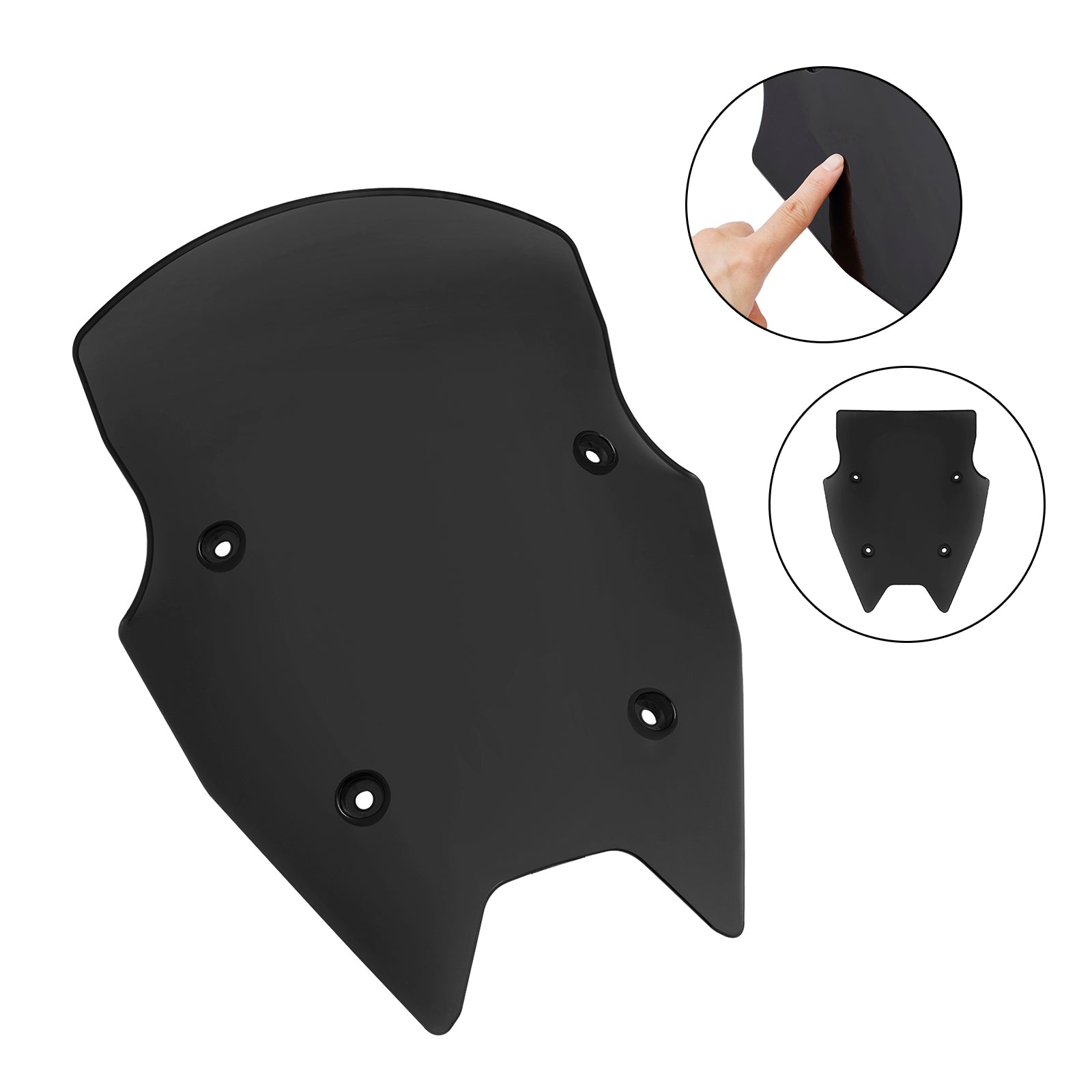 BMW R1200R 2015-2018 R1250RS 2019-2024 vindrutan vindruta