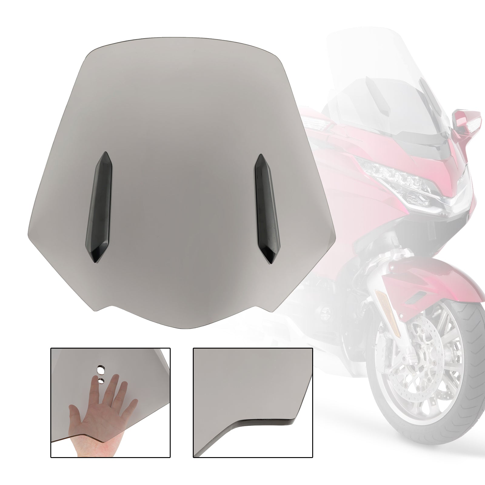 18-23 Honda Gold Wing GL1800 ABS čelní sklo