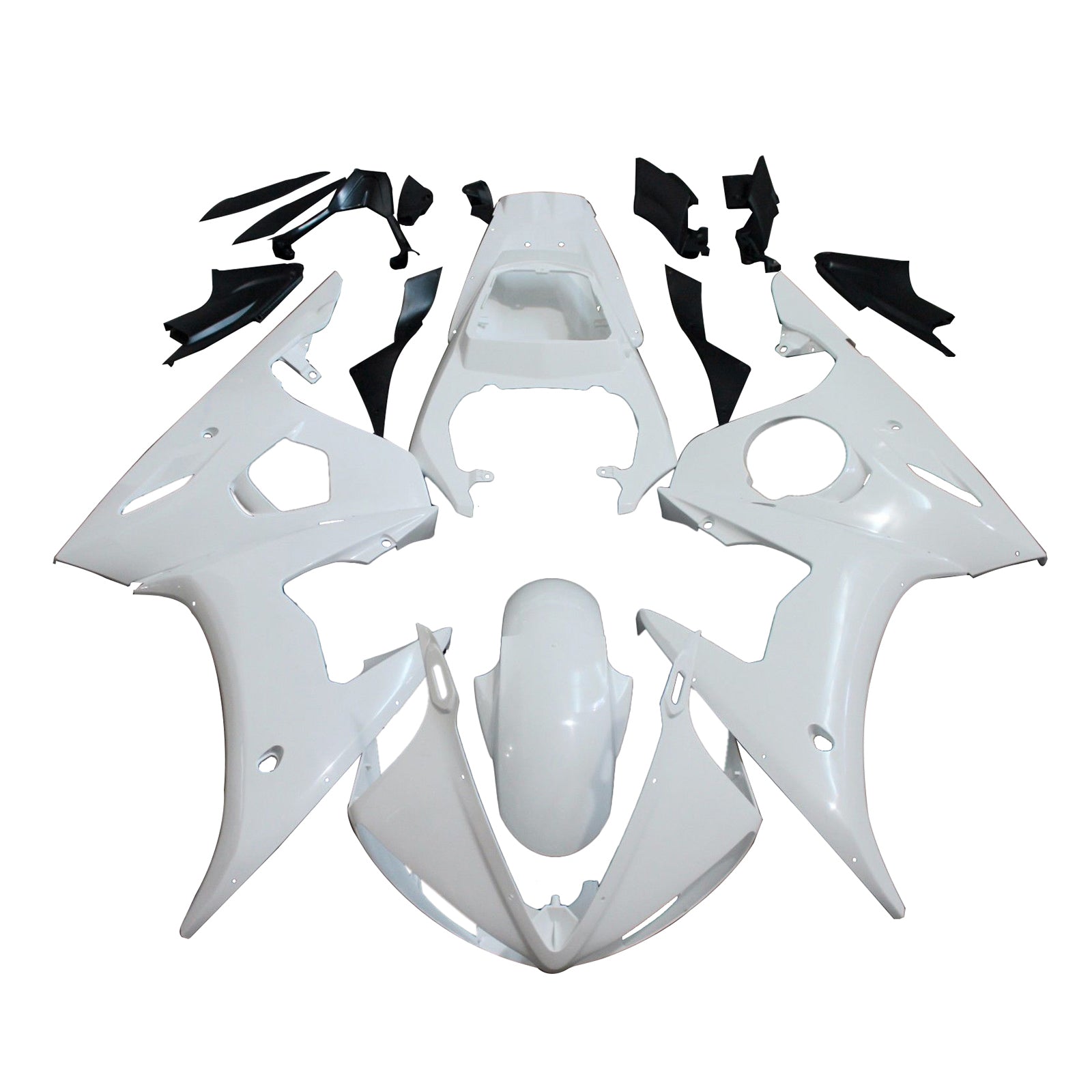 Amotopart 2003-2004 Yamaha YZF R6 Unpainted Fairing Kit