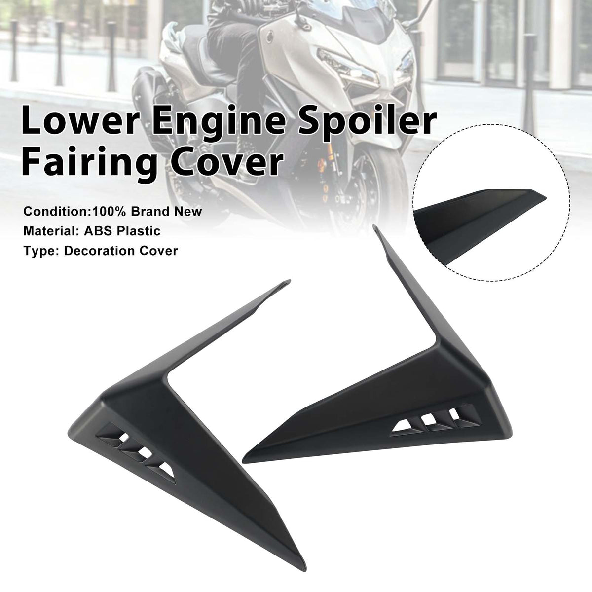 2025-2026 Yamaha T-MAX 560 Lower Engine Spoiler Fairing Cover