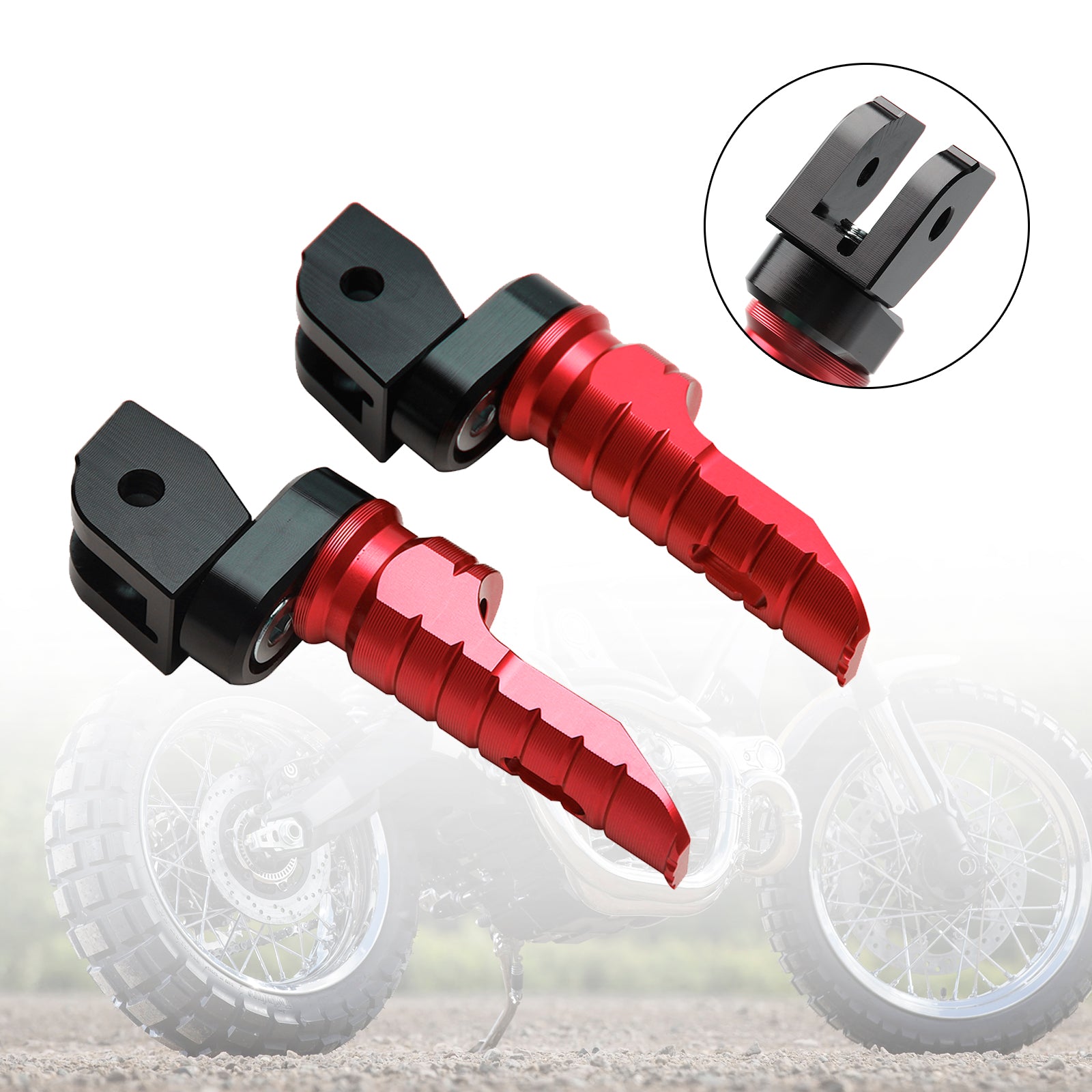 Voorste voetsteunen voeten Pin geschikt voor Ducati Monster 821 937 950 1100/s/EVO 1200/s/r