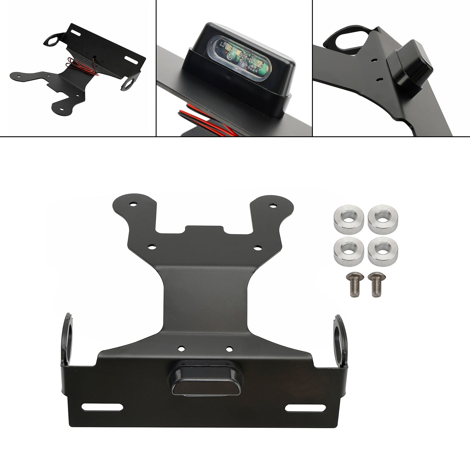 Staffa porta targa adatta per Honda CB750 XL750 23-24 CRF1100L 16-23