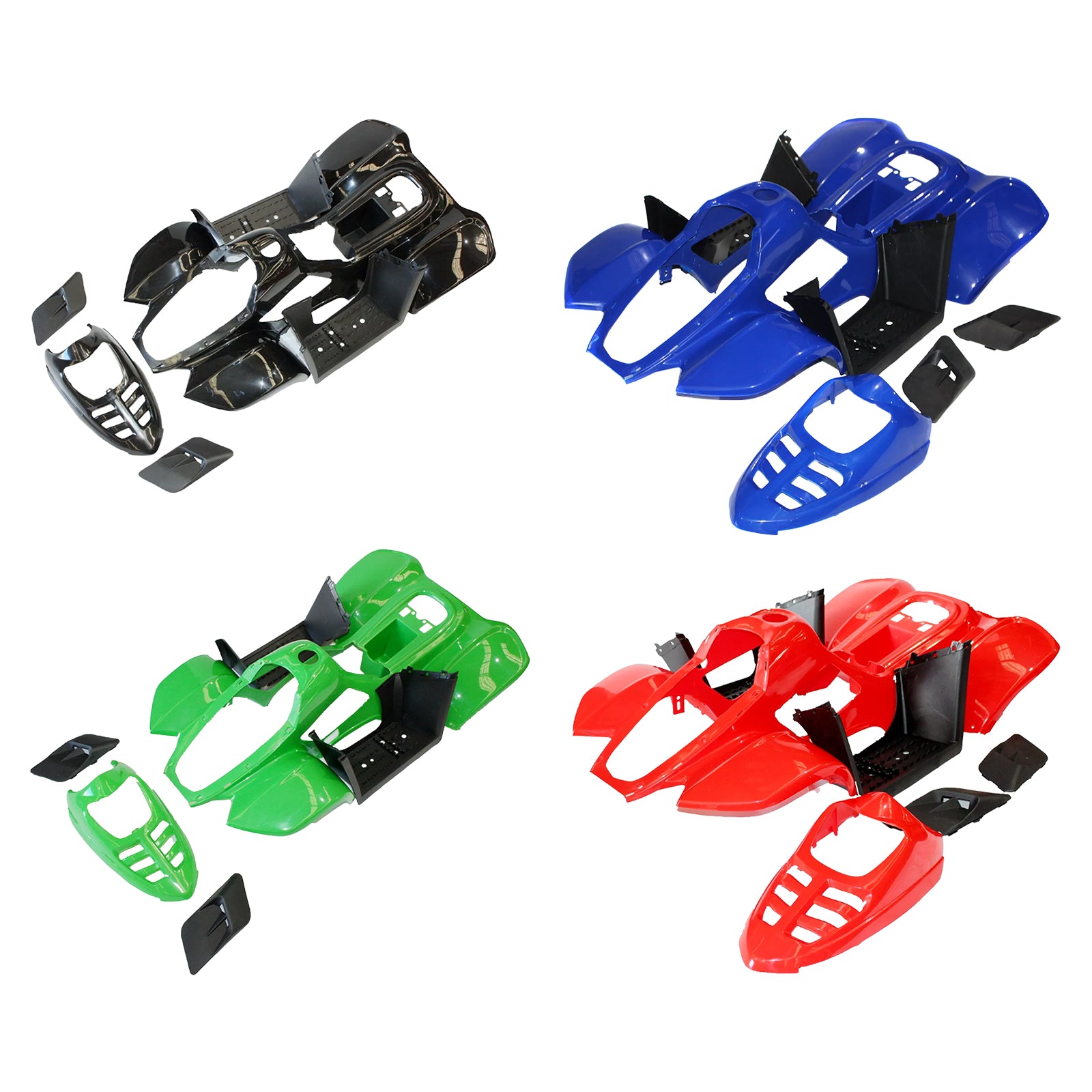 AMOTOPT PARA 50CC 70CC 110CC Quad Dirt Bike ATV 4 Wheelers Fairing Kit Collection