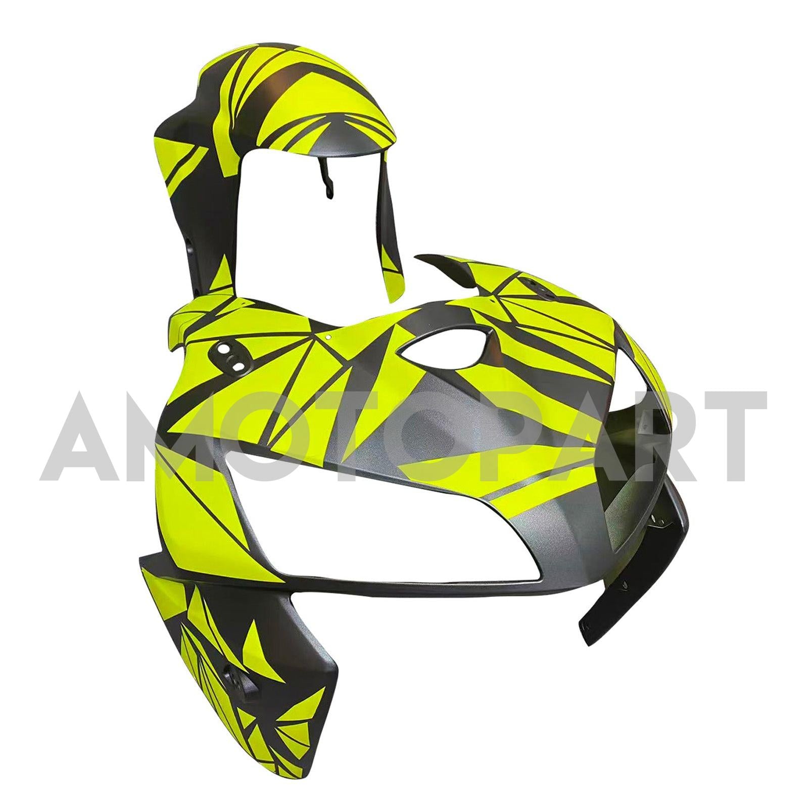 Amotopart 2005-2006 Honda CBR600RR Green Black Fairing Kit