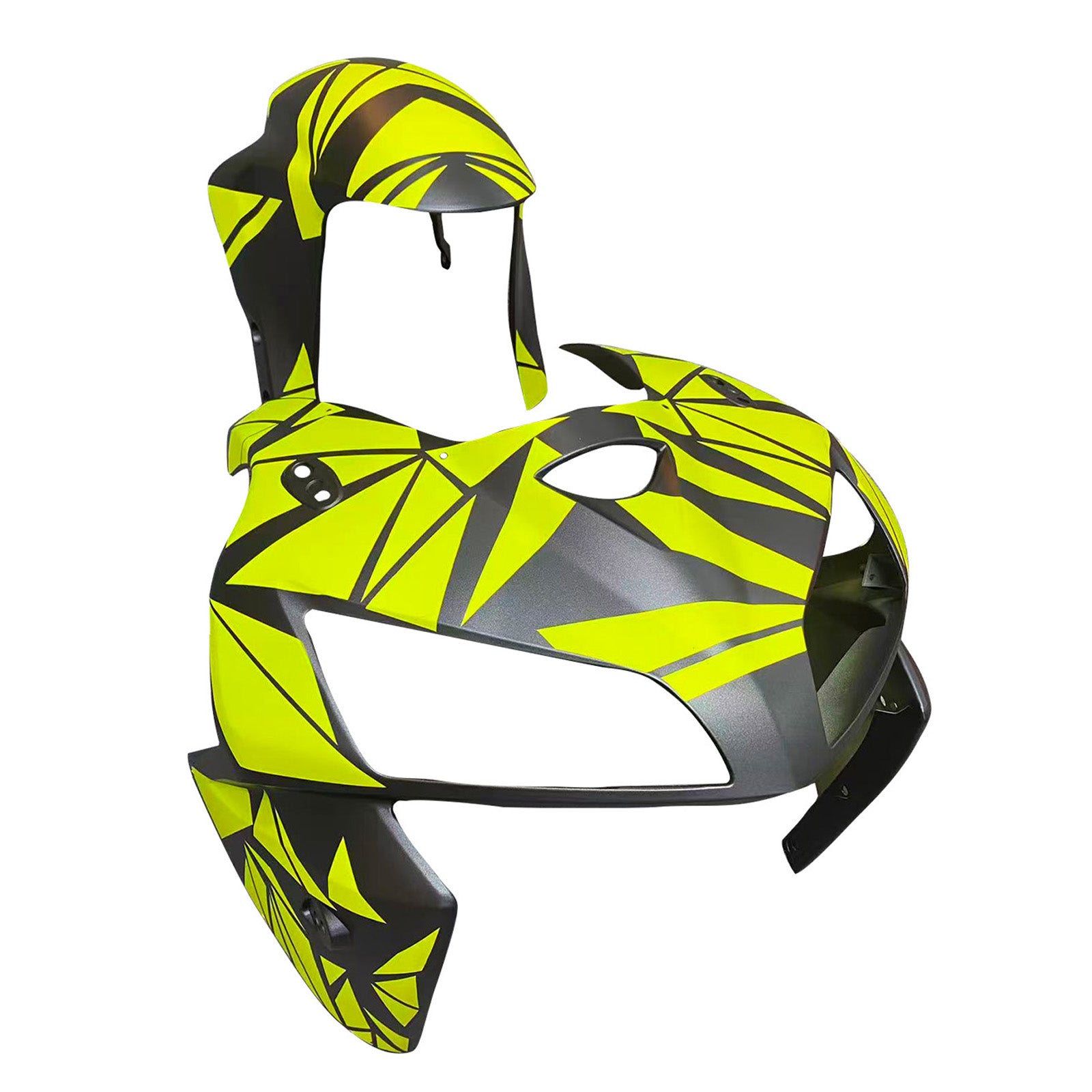 Amotopart 2005-2006 Honda CBR600RR Green Black Fairing Kit