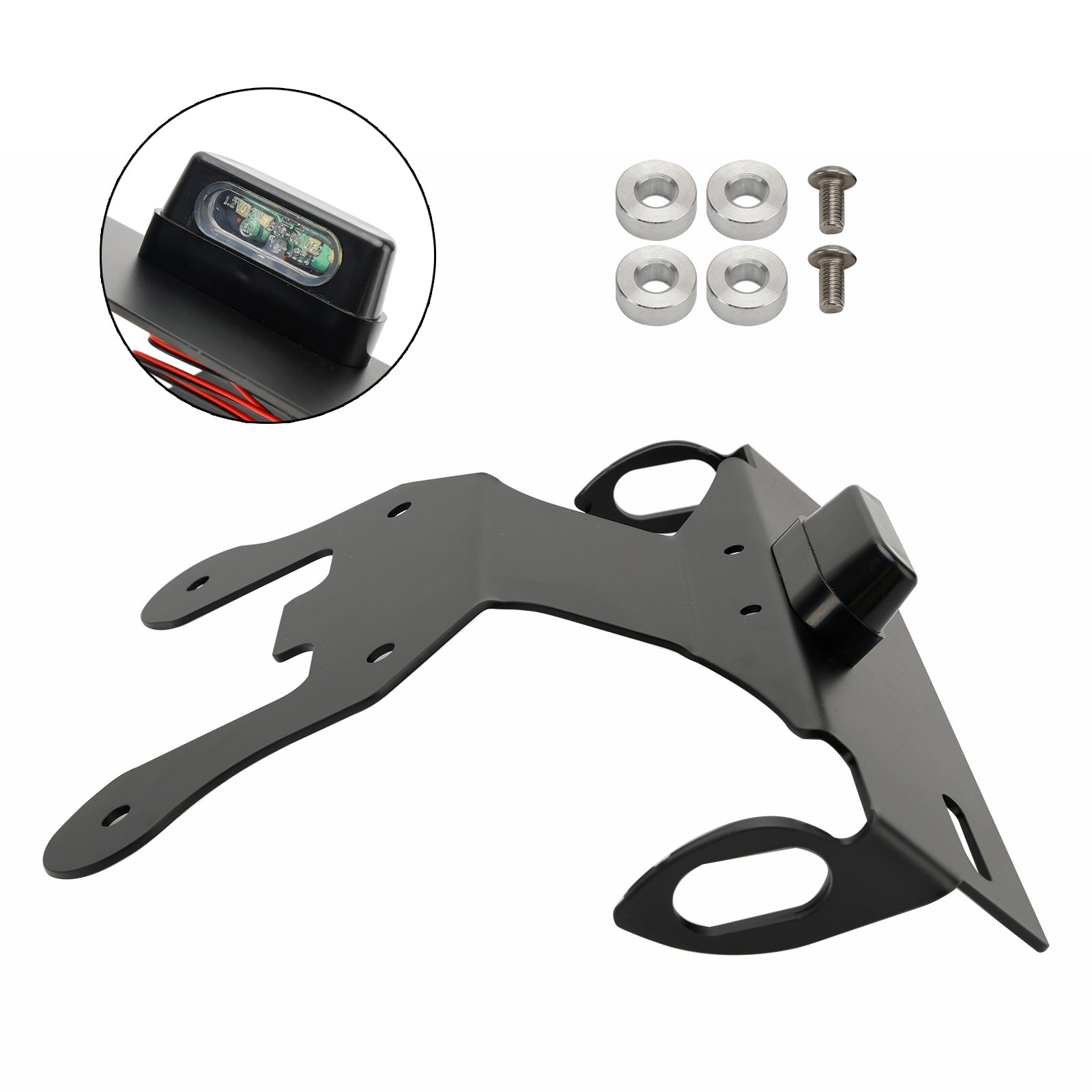 Staffa porta targa adatta per Honda CB750 XL750 23-24 CRF1100L 16-23