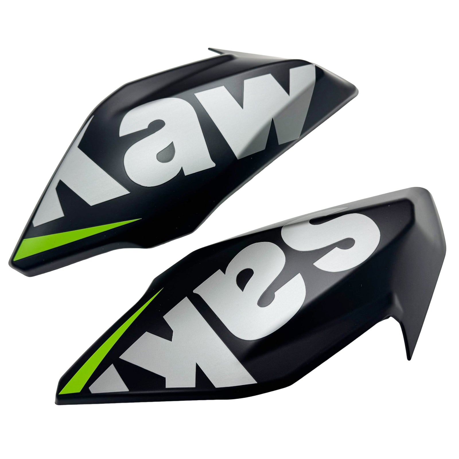 Amotopart 2017-2019 Kawasaki Z650 Black Green Gray Fairing Kit
