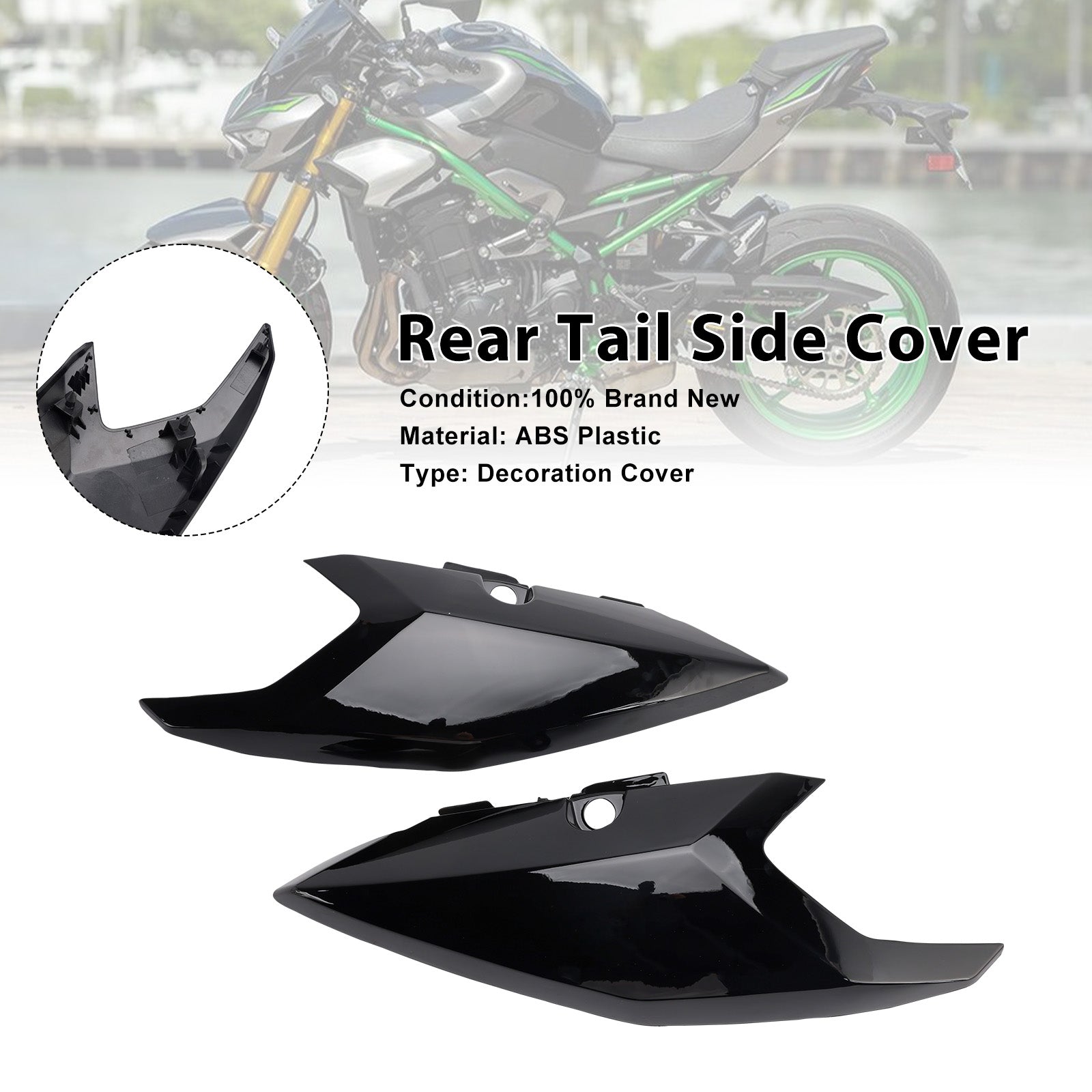 2025-2026 Yamaha Tenere 700 T700S Rear Tail Side Cover Fairing