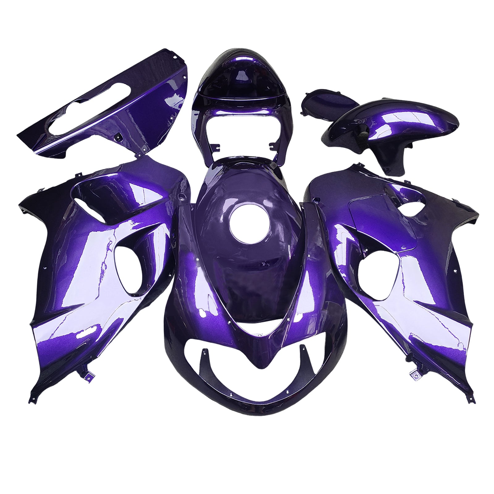 Amotopart 1998-2003 Suzuki TL1000R Purple Fairing Kit