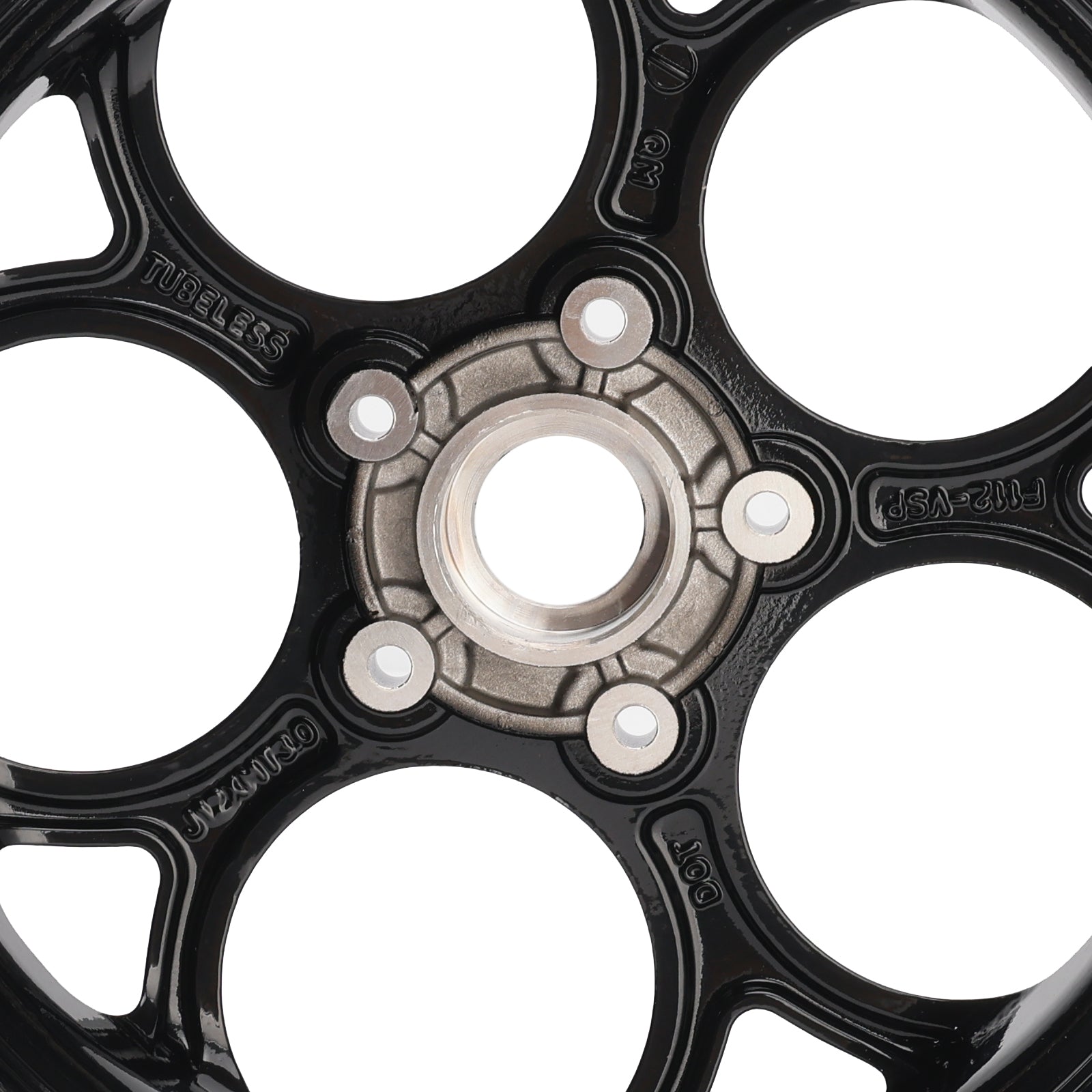 Vespa Sprint Primavera 50 125 150aluminum 3.0 X 12" Wheel Rim Set Black