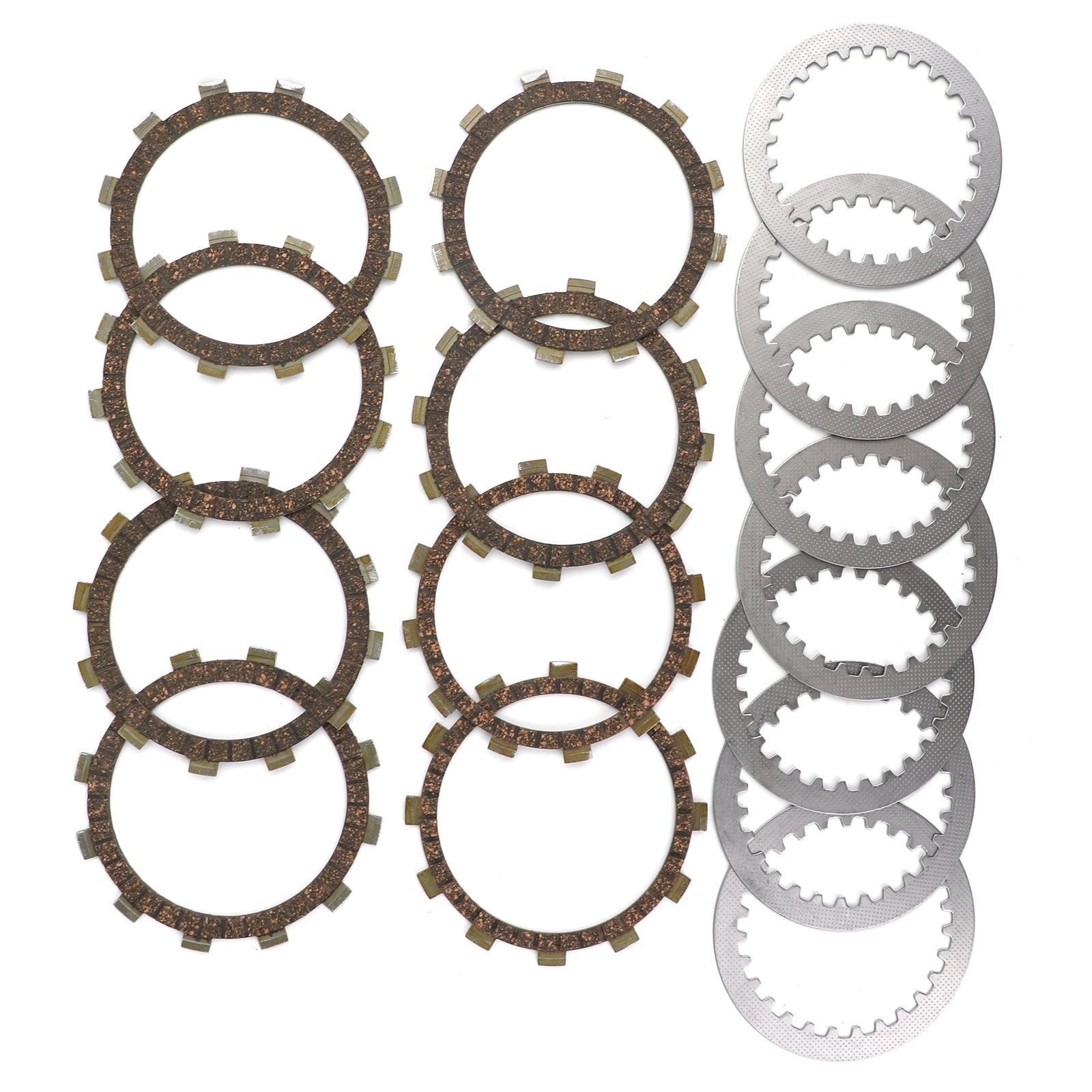 Kupplungssatz Stahl & Reibungsplatten passend für Yamaha TT600 XT400 XT500 XT600 SRX400