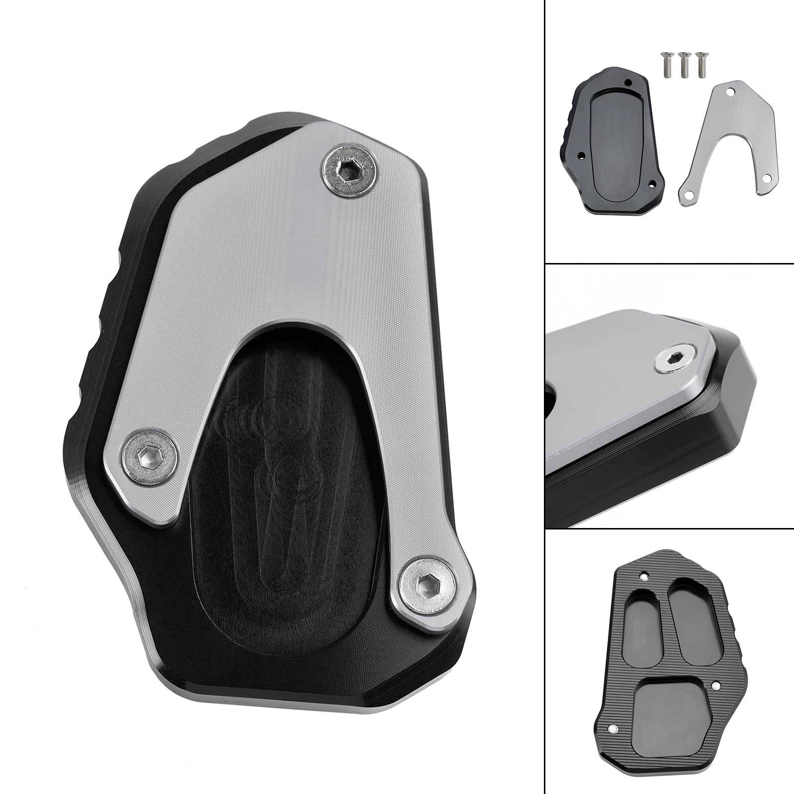 20-23 Suzuki V-Strom DL1050xt Kickstand-Vergrößerungsplattenpad