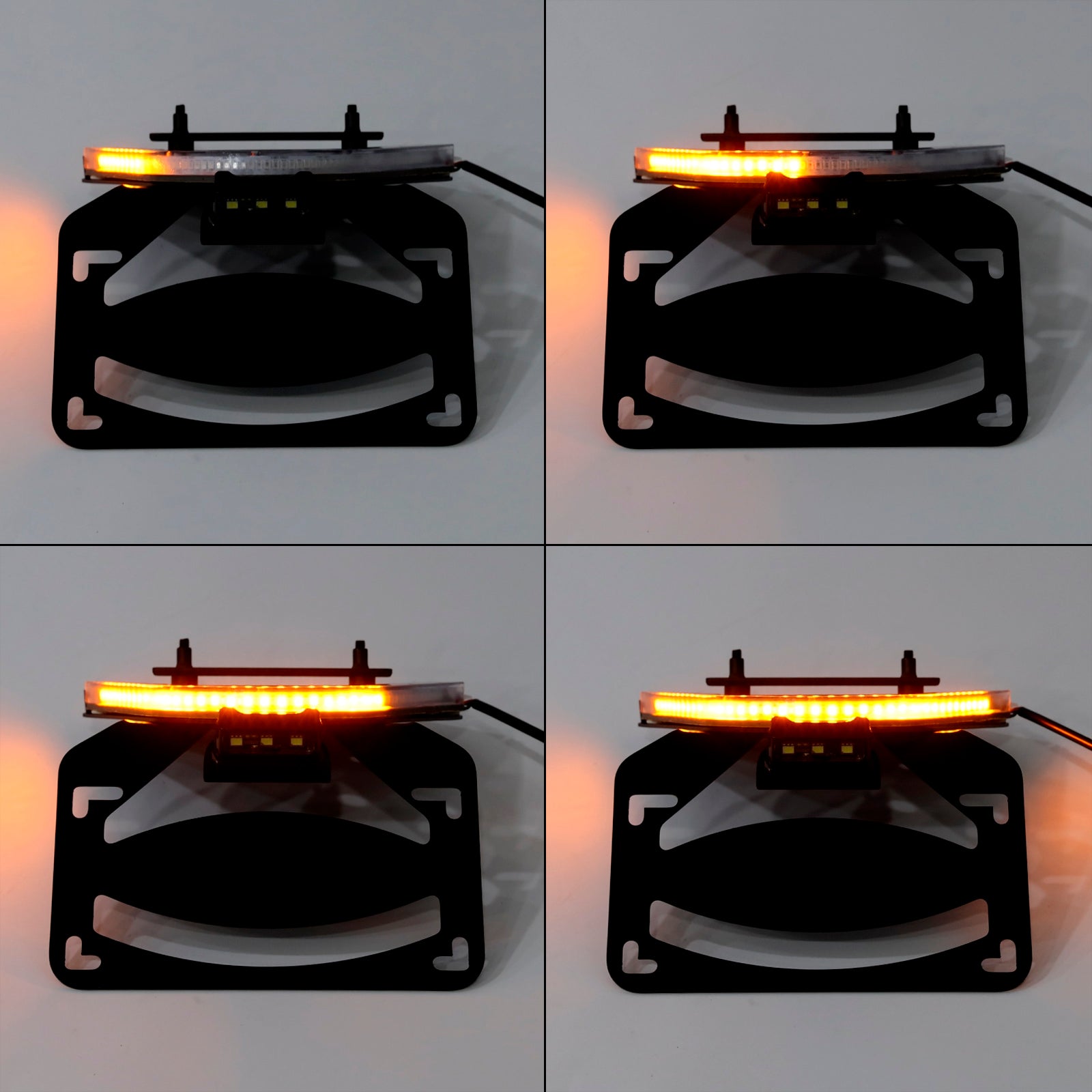 21-24 BMW S1000RR License Plate Holder Frame Bracket